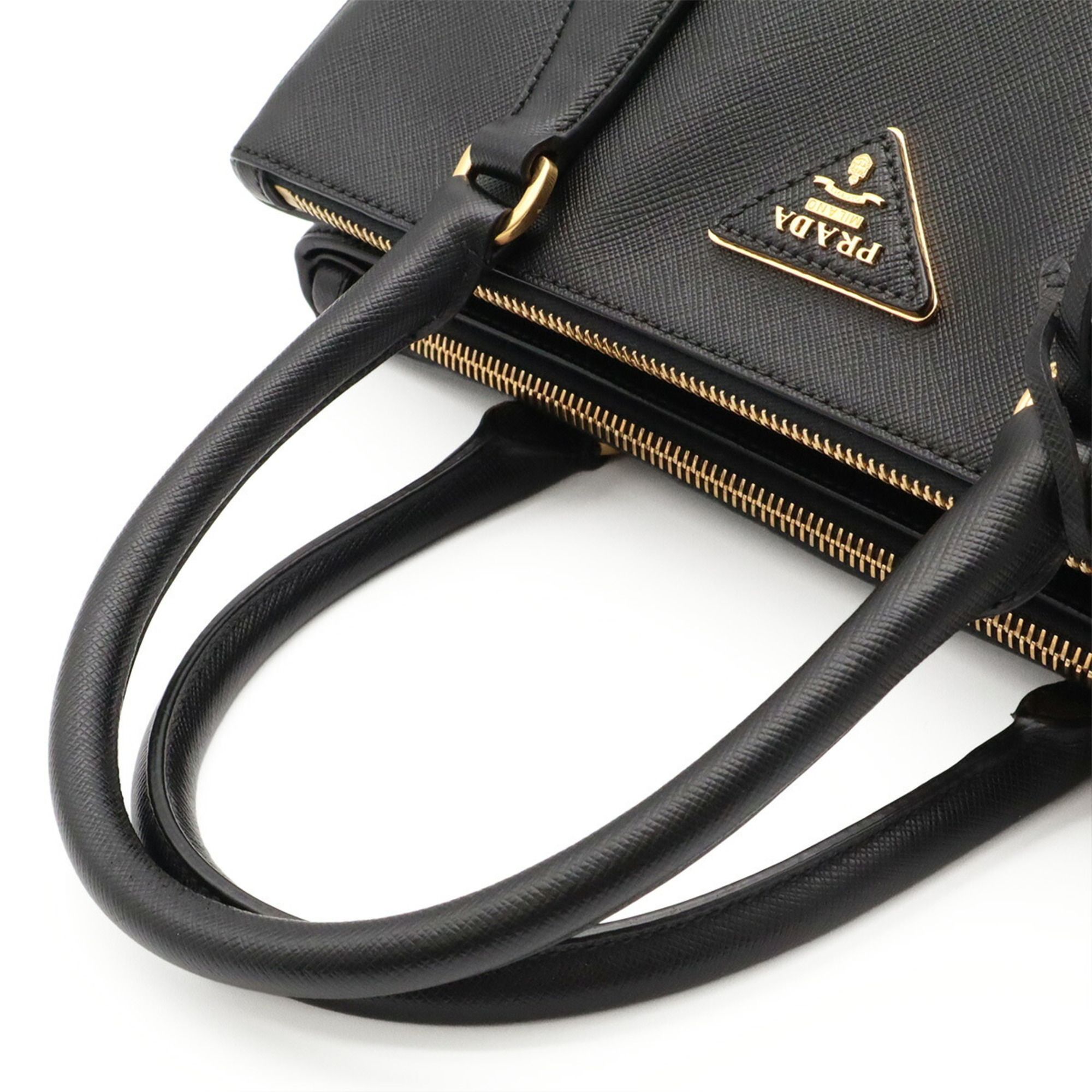 Leather Handbag (Pre-Owned) - Prada - Modalova