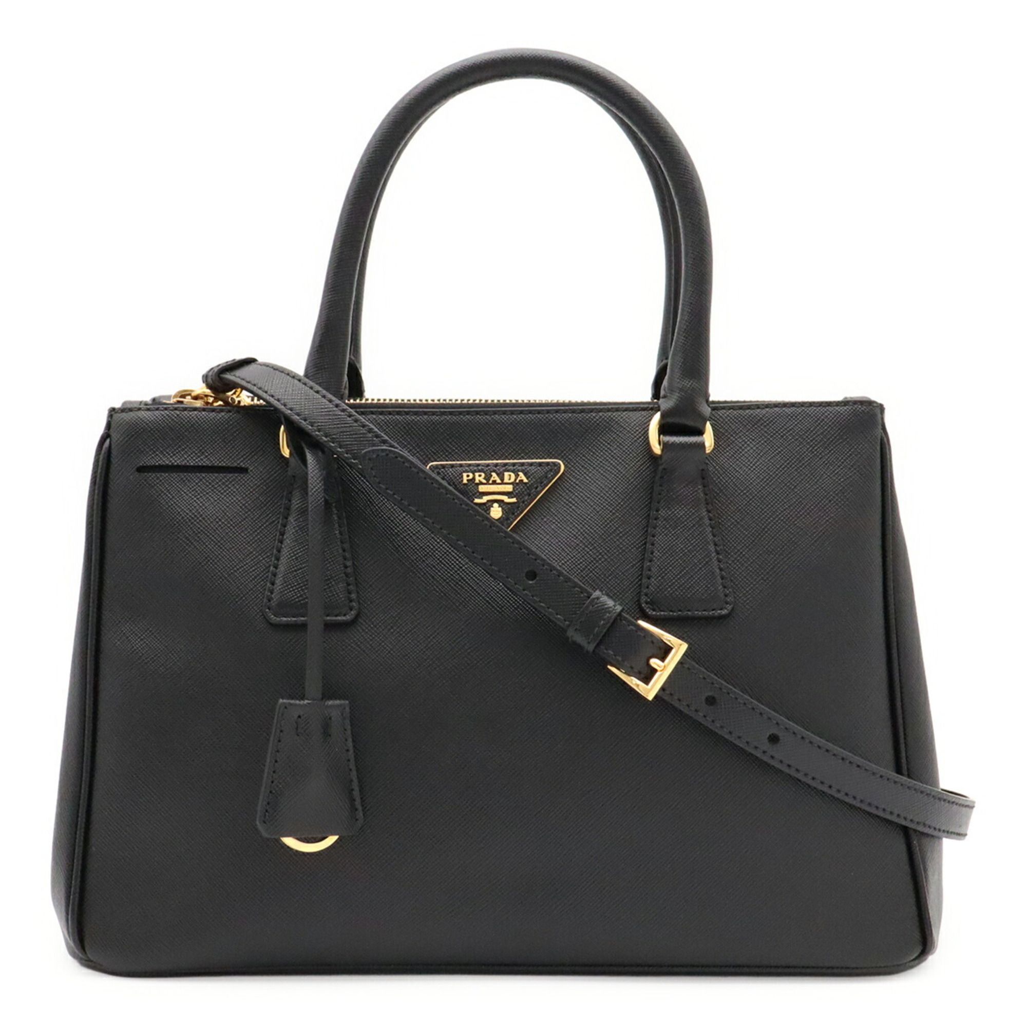 Leather Handbag (Pre-Owned) - Prada - Modalova