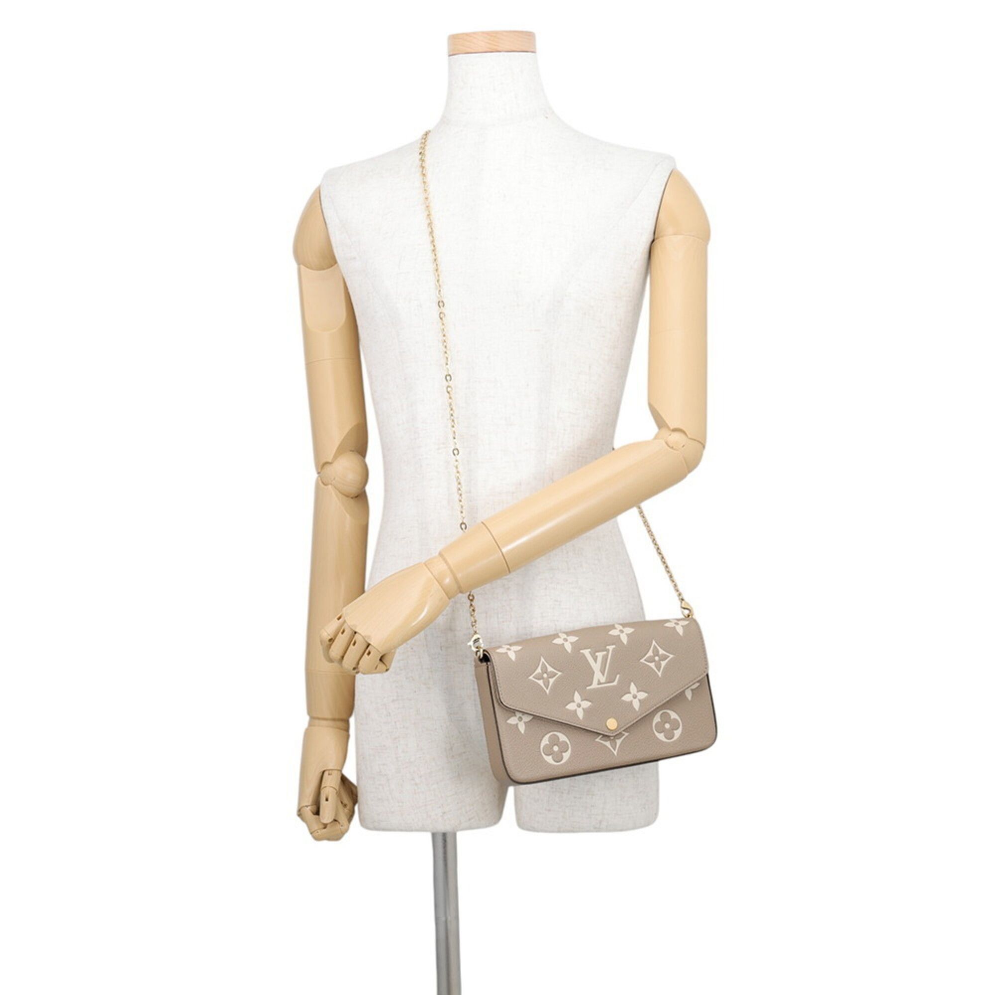Monogram Empreinte Monogram Empreinte Chain/Shoulder Wallet (Pre-Owned) - Louis Vuitton - Modalova