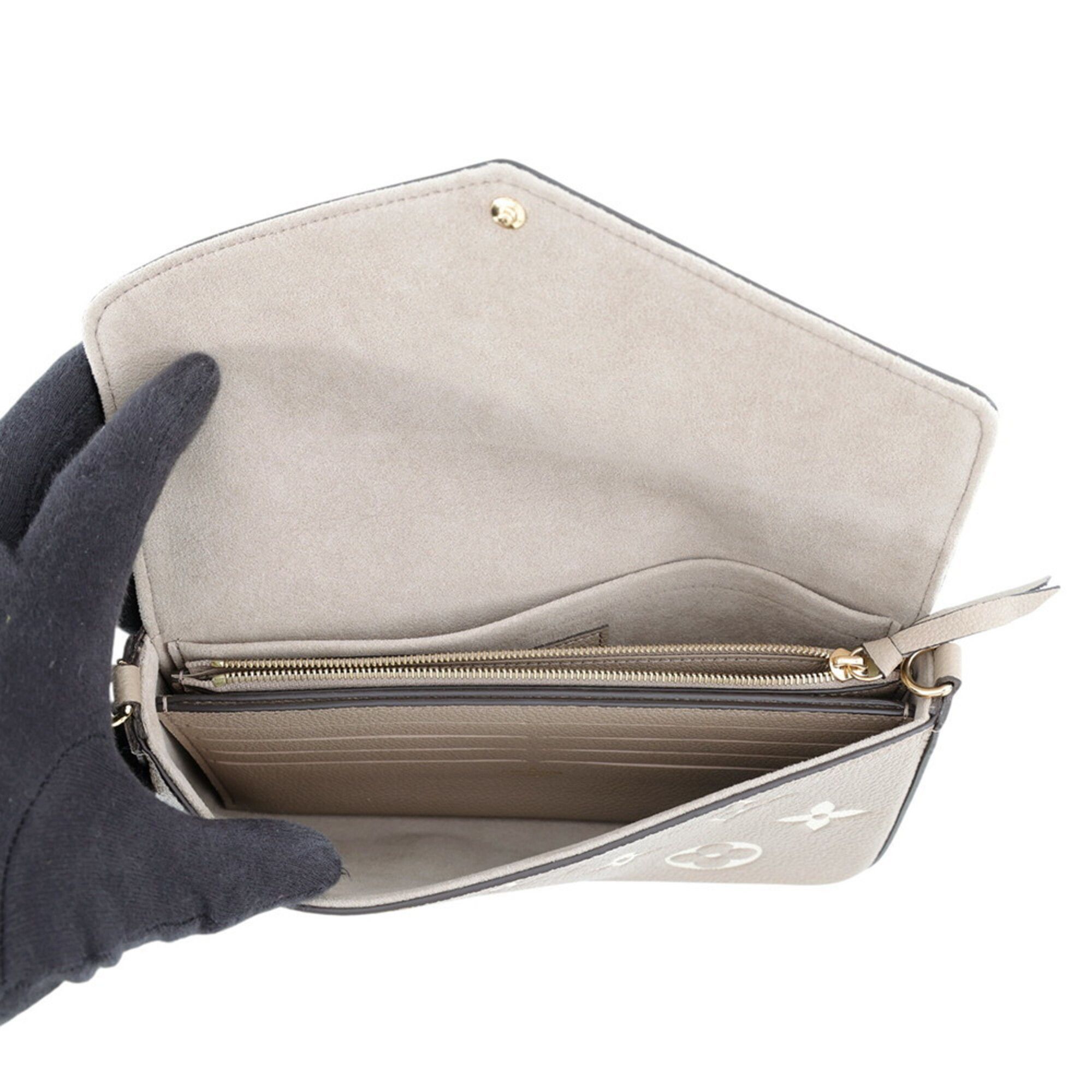 Monogram Empreinte Monogram Empreinte Chain/Shoulder Wallet (Pre-Owned) - Louis Vuitton - Modalova