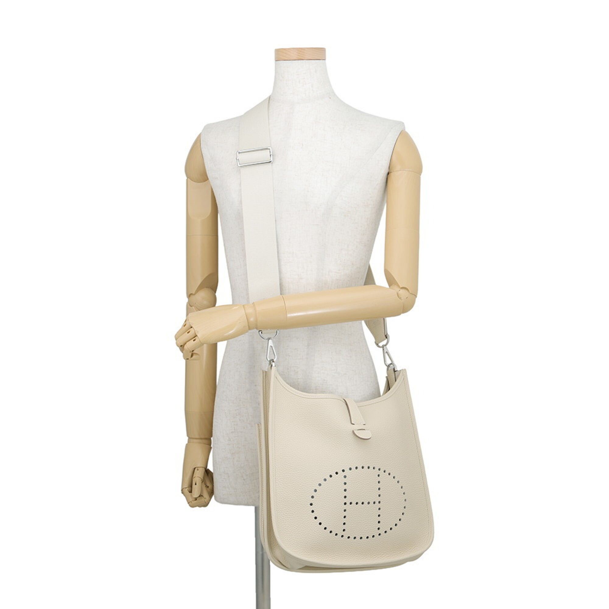 Taurillon Clemence Leather Shoulder Bag (Pre-Owned) - Hermes - Modalova