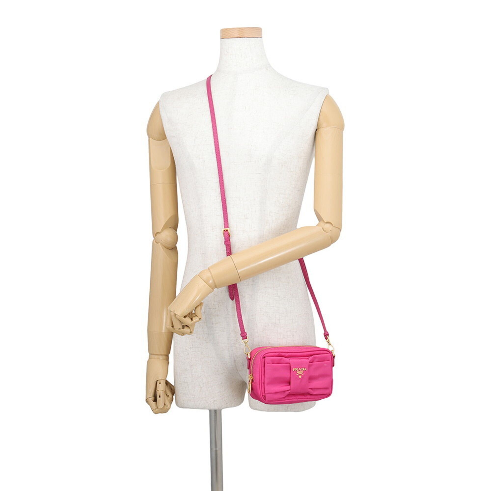 Nylon Leather Shoulder Bag (Pre-Owned) - Prada - Modalova