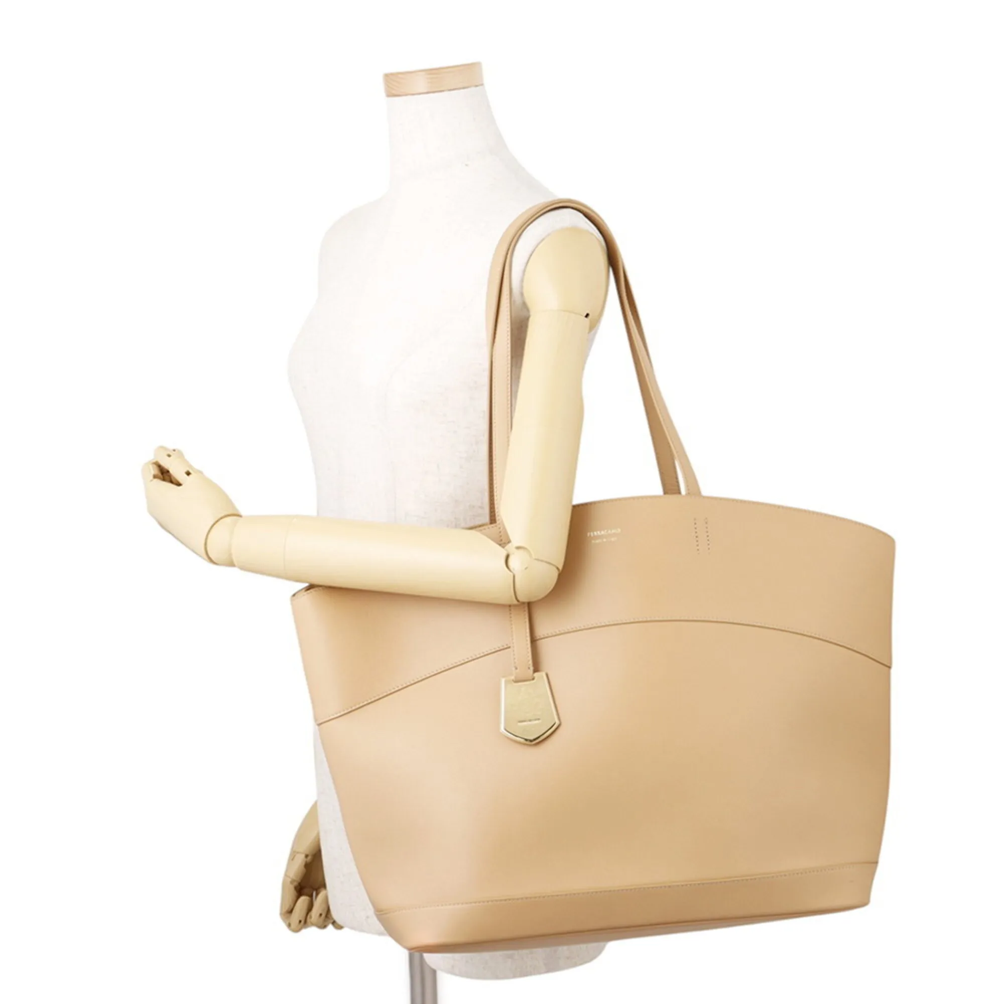 Leather Tote Bag (Pre-Owned) - Salvatore Ferragamo - Modalova
