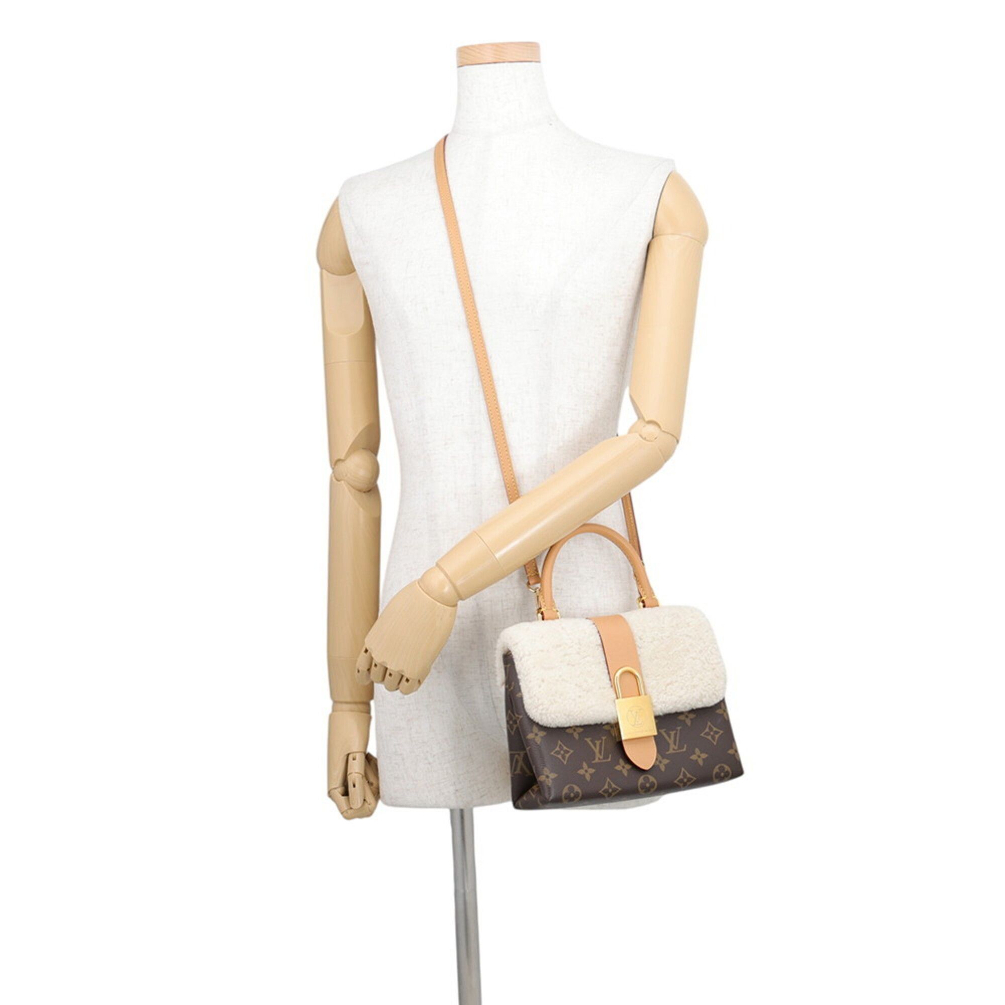 Monogram Leather Handbag Shoulder Bag (Pre-Owned) - Louis Vuitton - Modalova