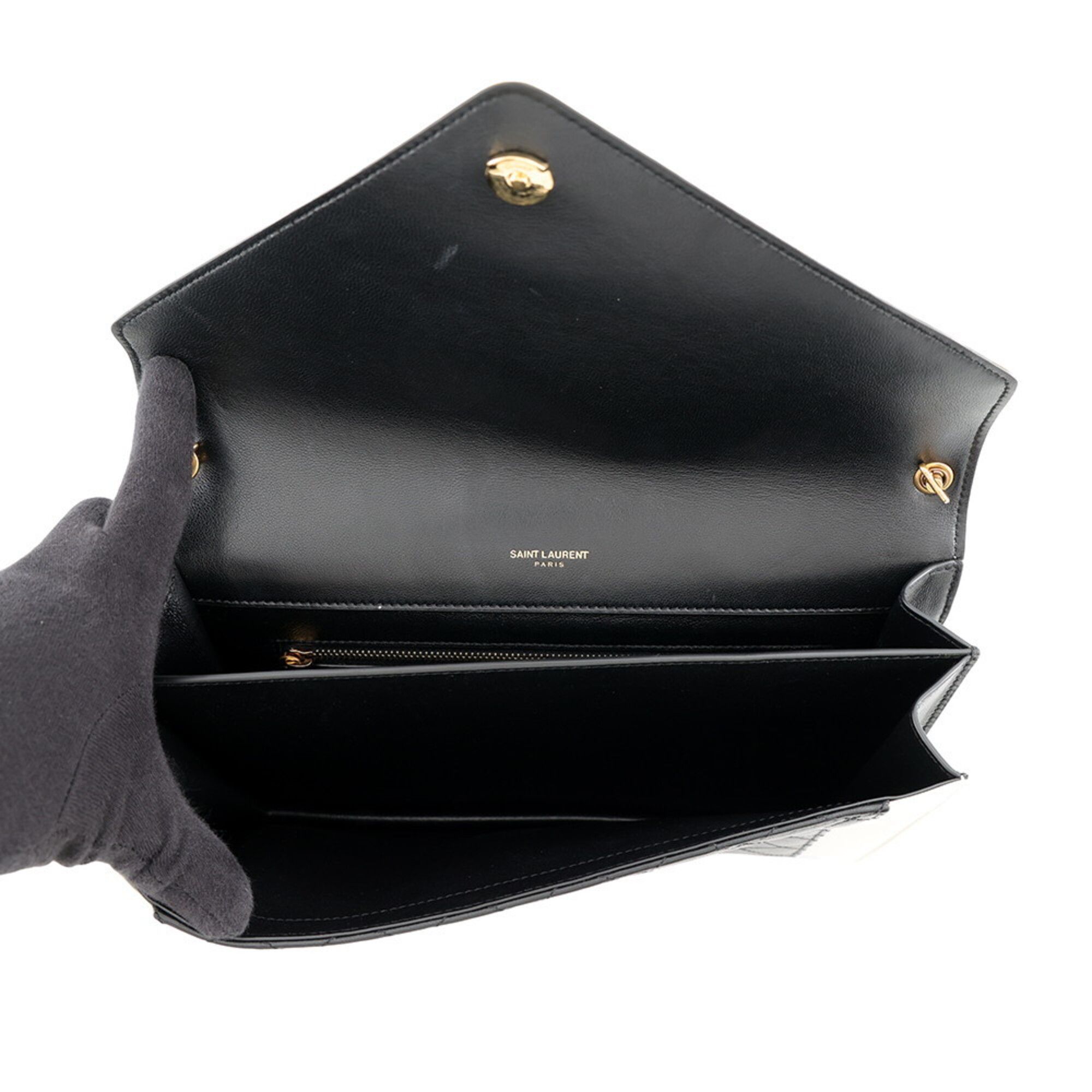 Leather Shoulder Bag (Pre-Owned) - Saint Laurent - Modalova