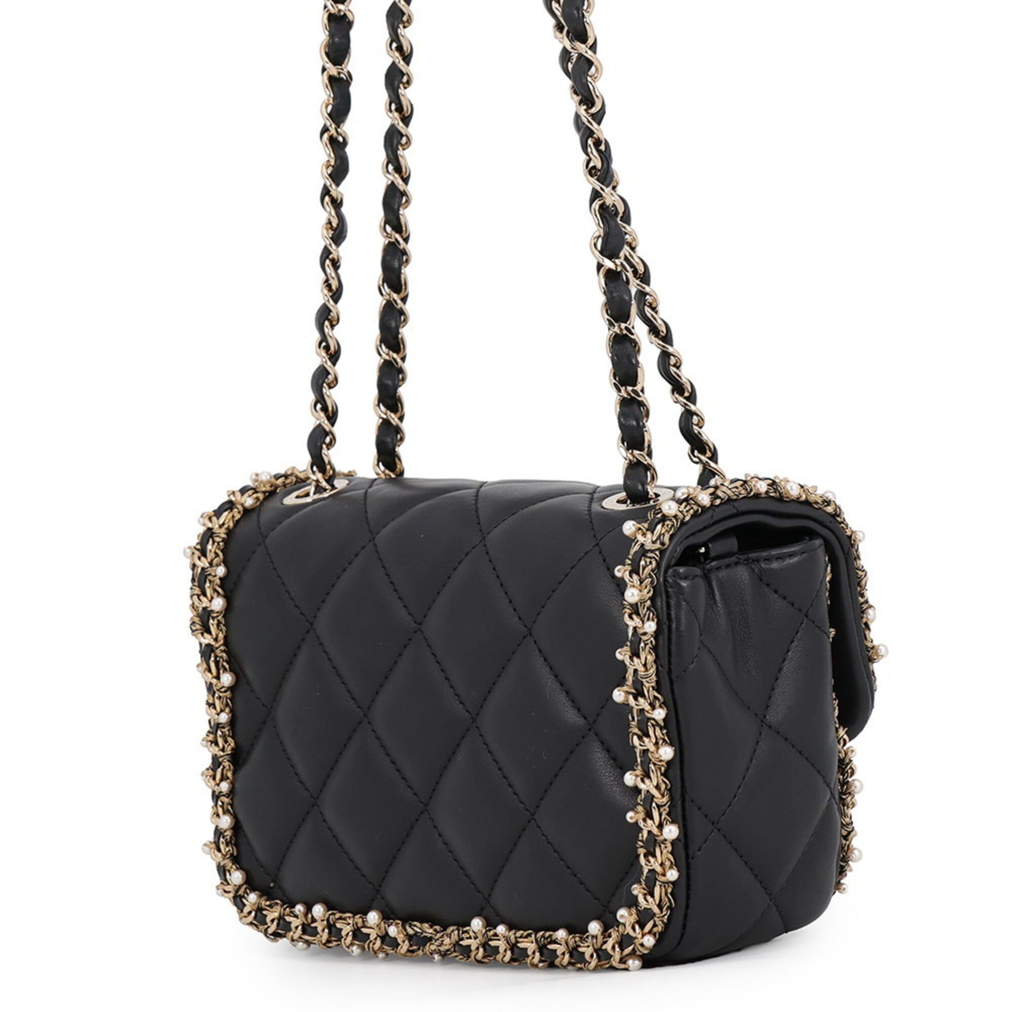 Matelasse Leather Handbag Shoulder Bag (Pre-Owned) - Chanel - Modalova
