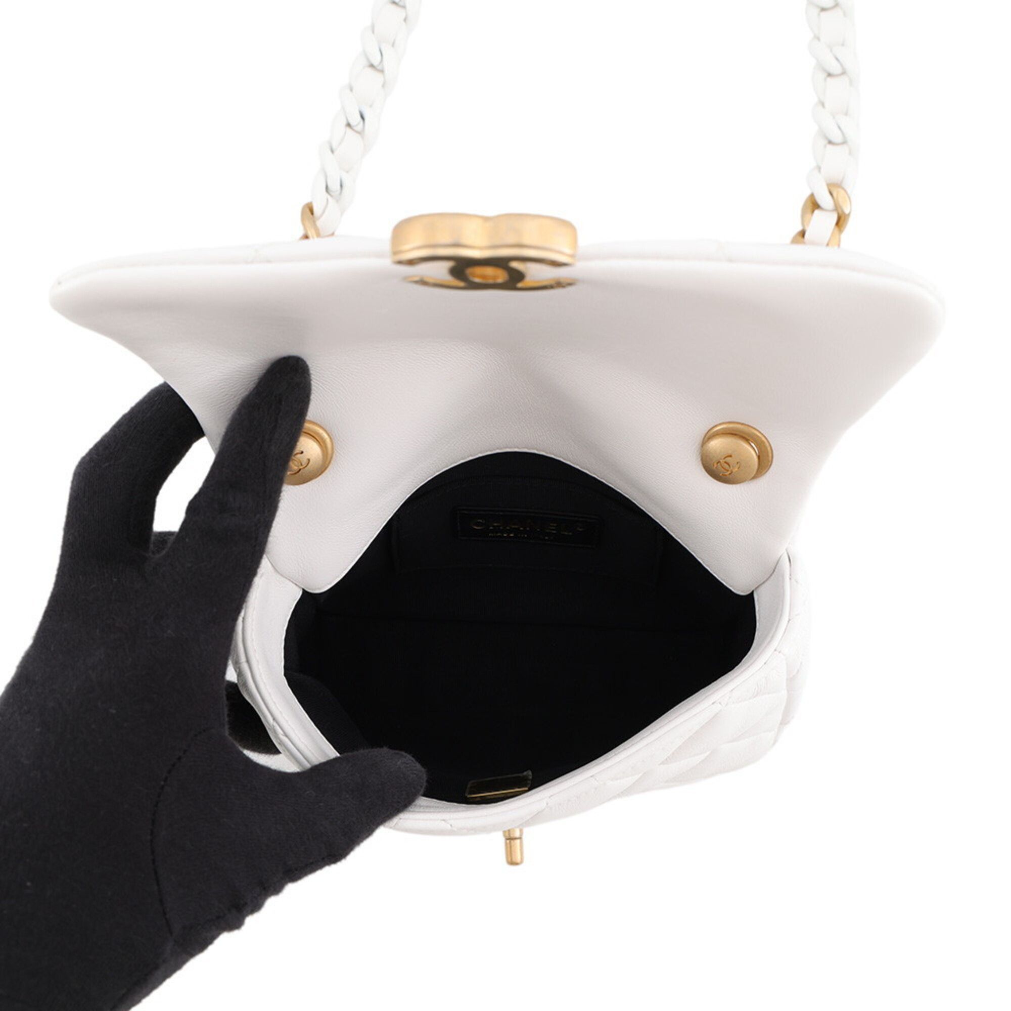 Matelasse Leather Handbag Shoulder Bag (Pre-Owned) - Chanel - Modalova