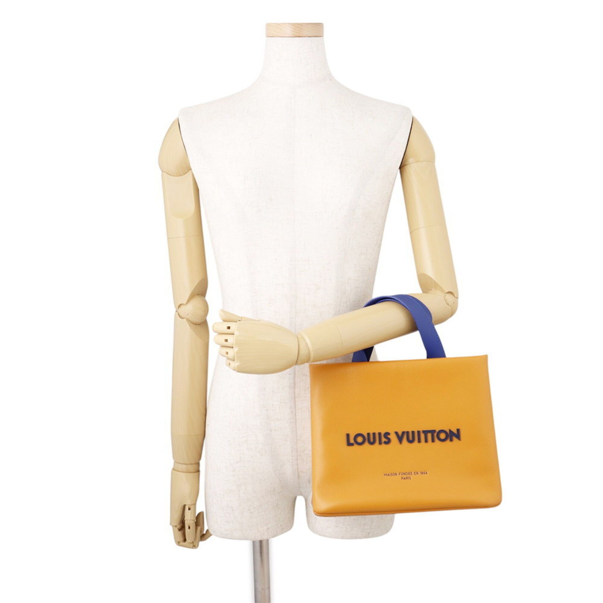 Leather Handbag Tote Bag (Pre-Owned) - Louis Vuitton - Modalova