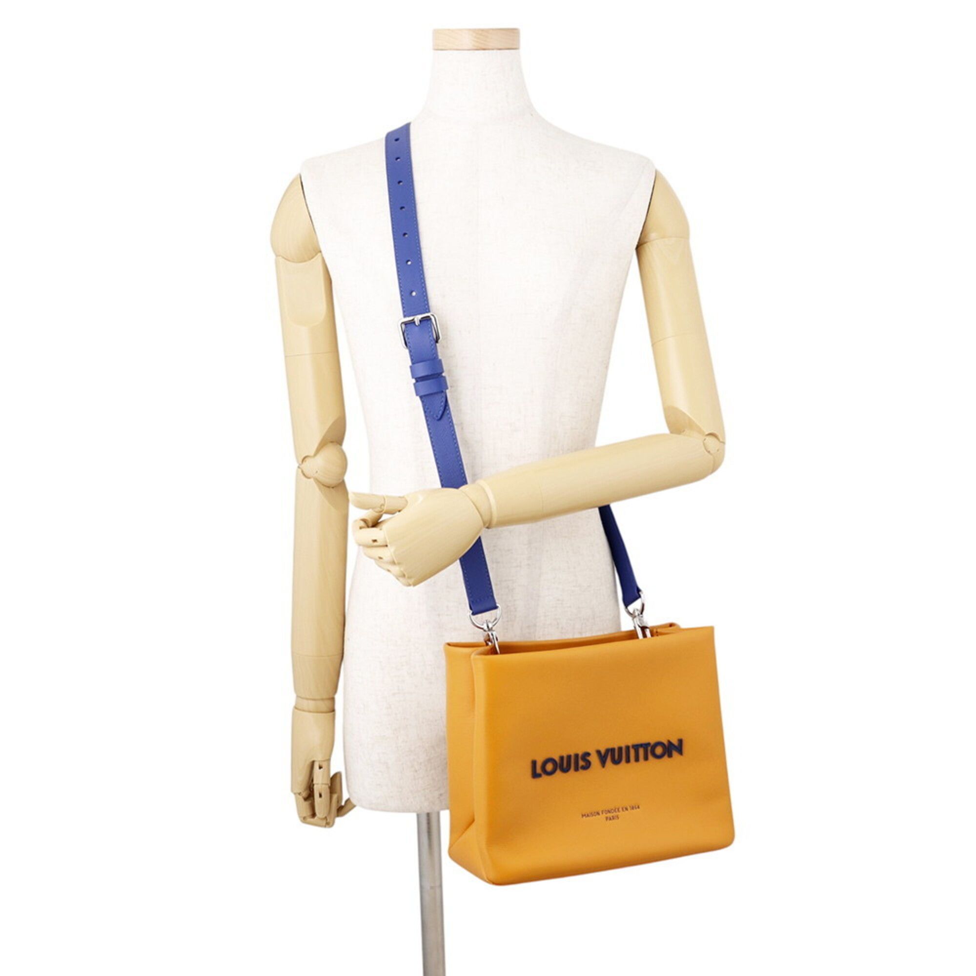 Leather Handbag Tote Bag (Pre-Owned) - Louis Vuitton - Modalova