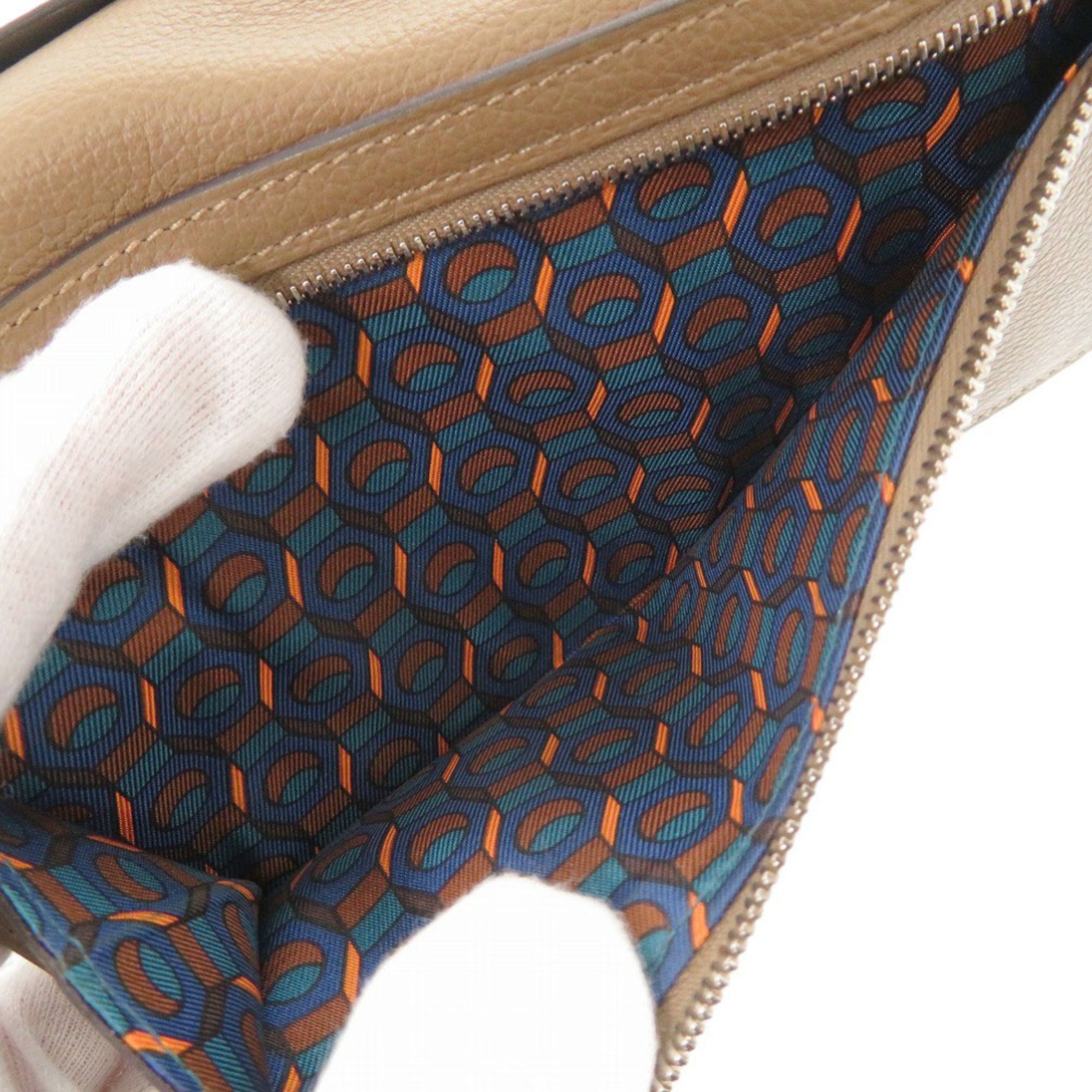 Leather Long Wallet (Bi-Fold) (Pre-Owned) - Hermes - Modalova