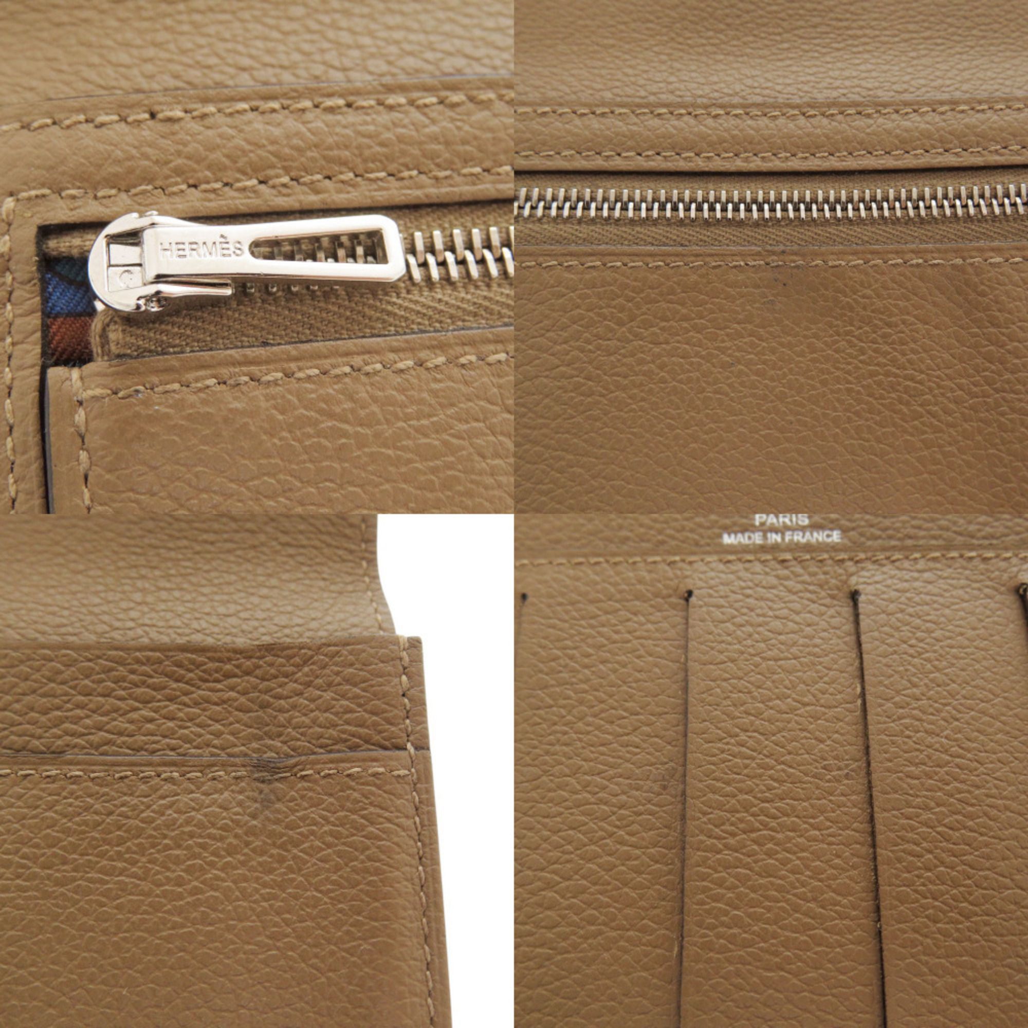 Leather Long Wallet (Bi-Fold) (Pre-Owned) - Hermes - Modalova