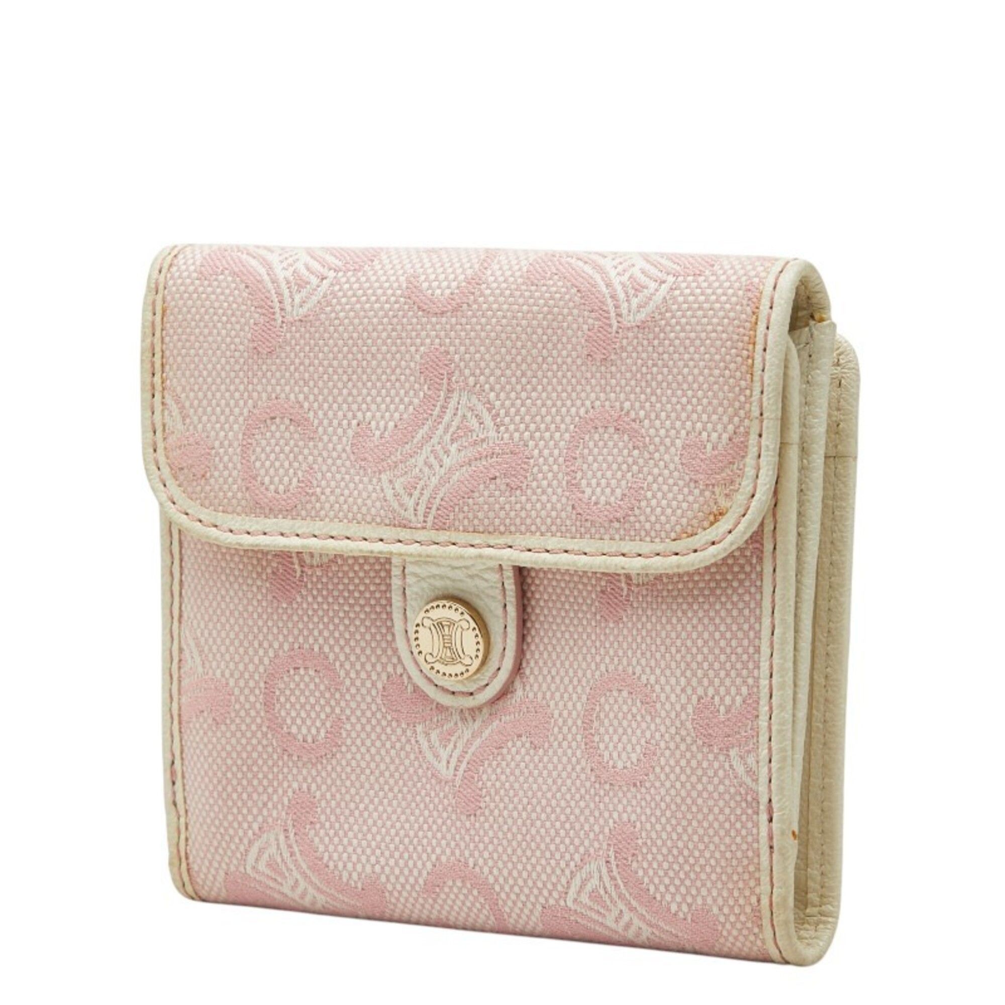 Canvas Leather Wallet (Bi-Fold) (Pre-Owned) - Celine - Modalova