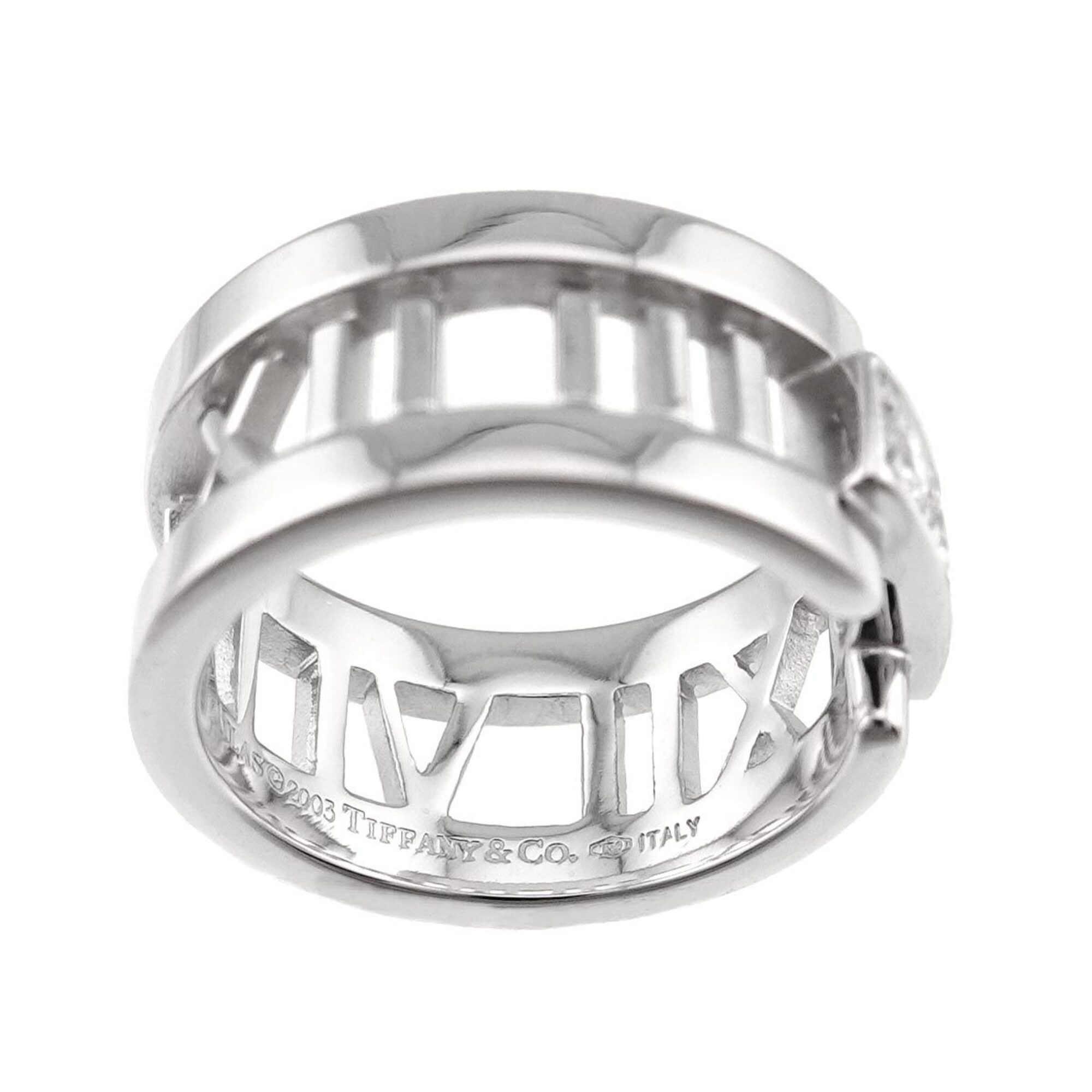 White Gold (18K) Band Ring (Pre-Owned) - Tiffany - Modalova