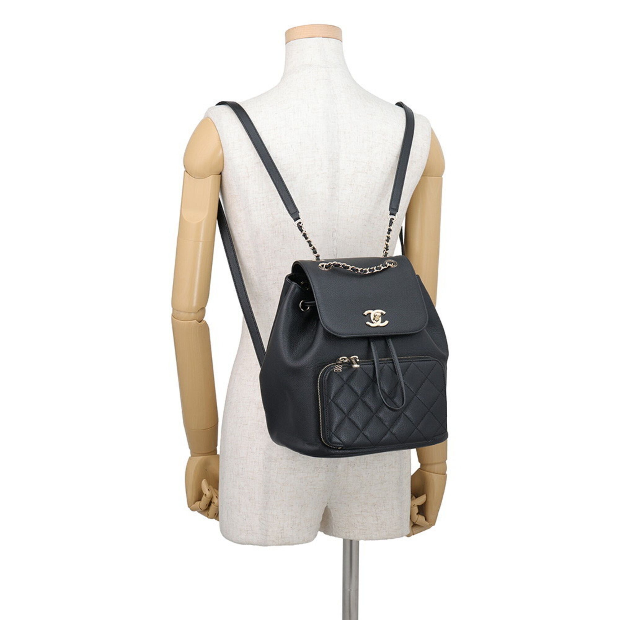 Matelasse Grained Calfskin Backpack Handbag (Pre-Owned) - Chanel - Modalova