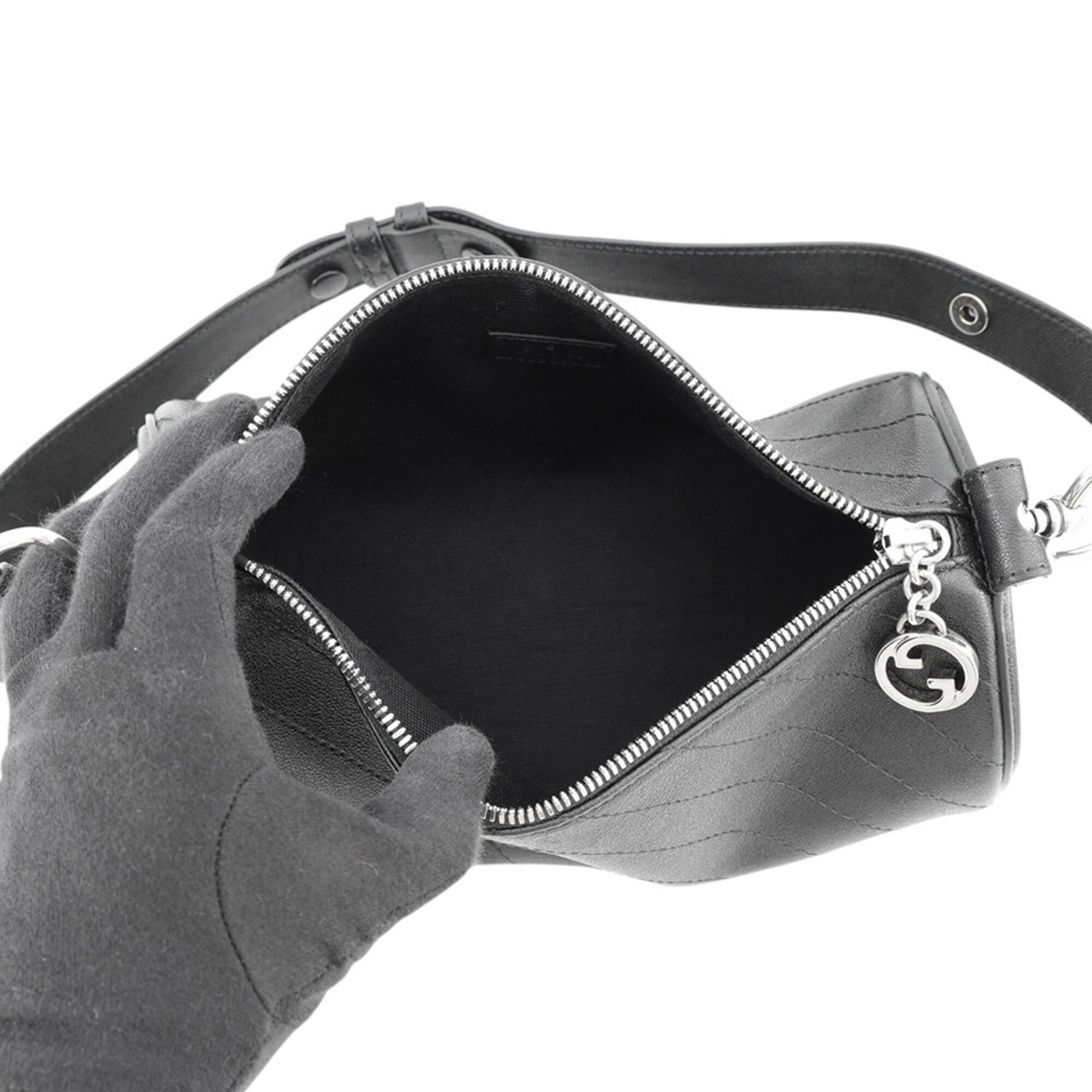 Leather Shoulder Bag (Pre-Owned) - Gucci - Modalova
