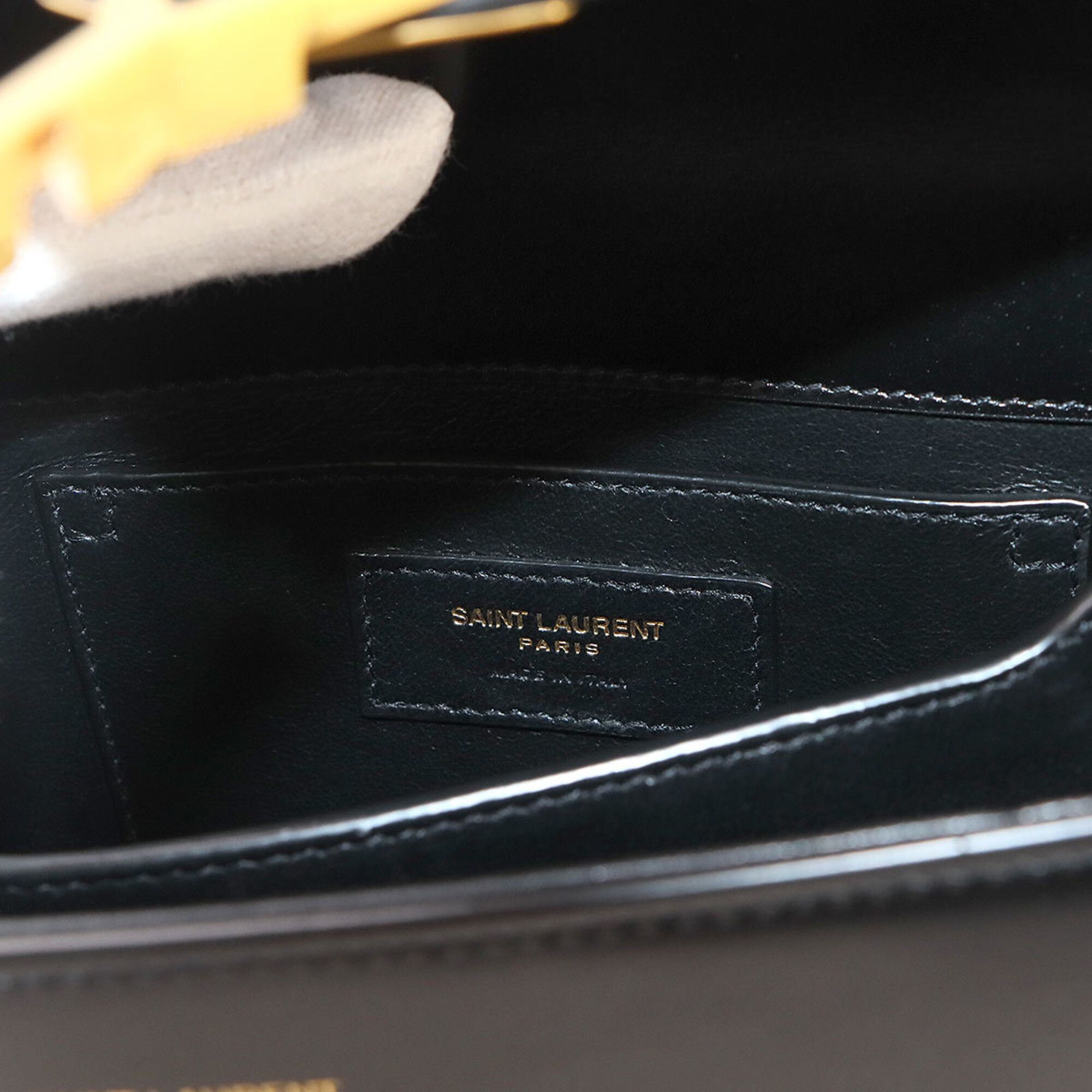 Leather Handbag (Pre-Owned) - Saint Laurent - Modalova