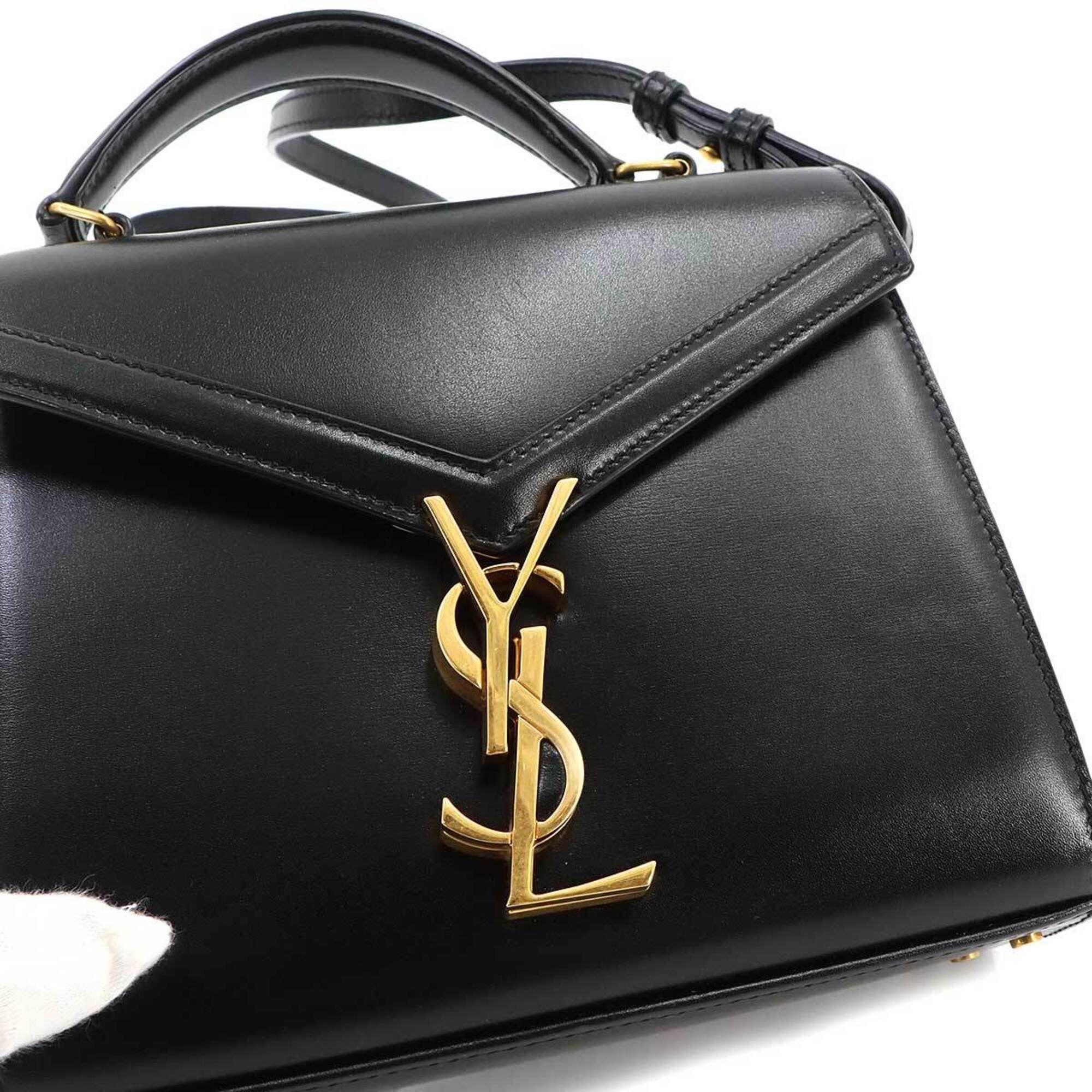 Leather Handbag (Pre-Owned) - Saint Laurent - Modalova