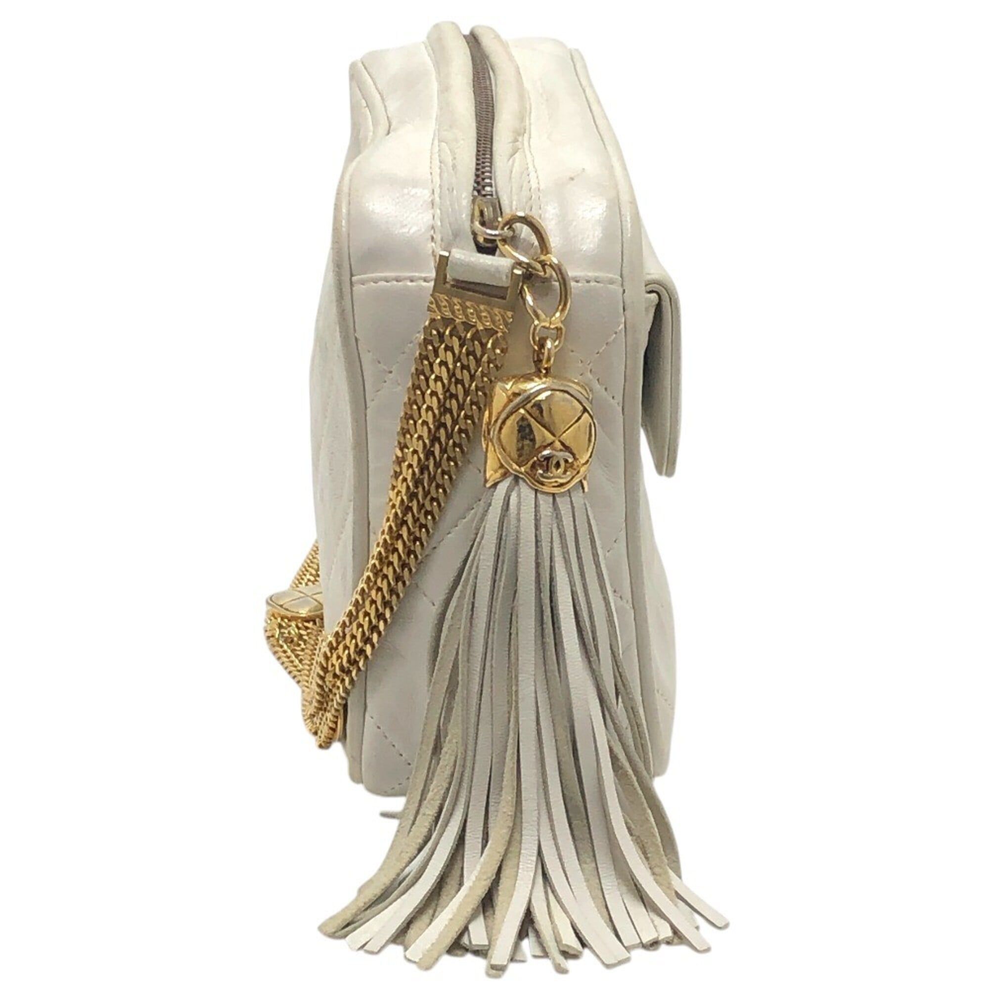 Leather Pochette Shoulder Bag (Pre-Owned) - Chanel - Modalova