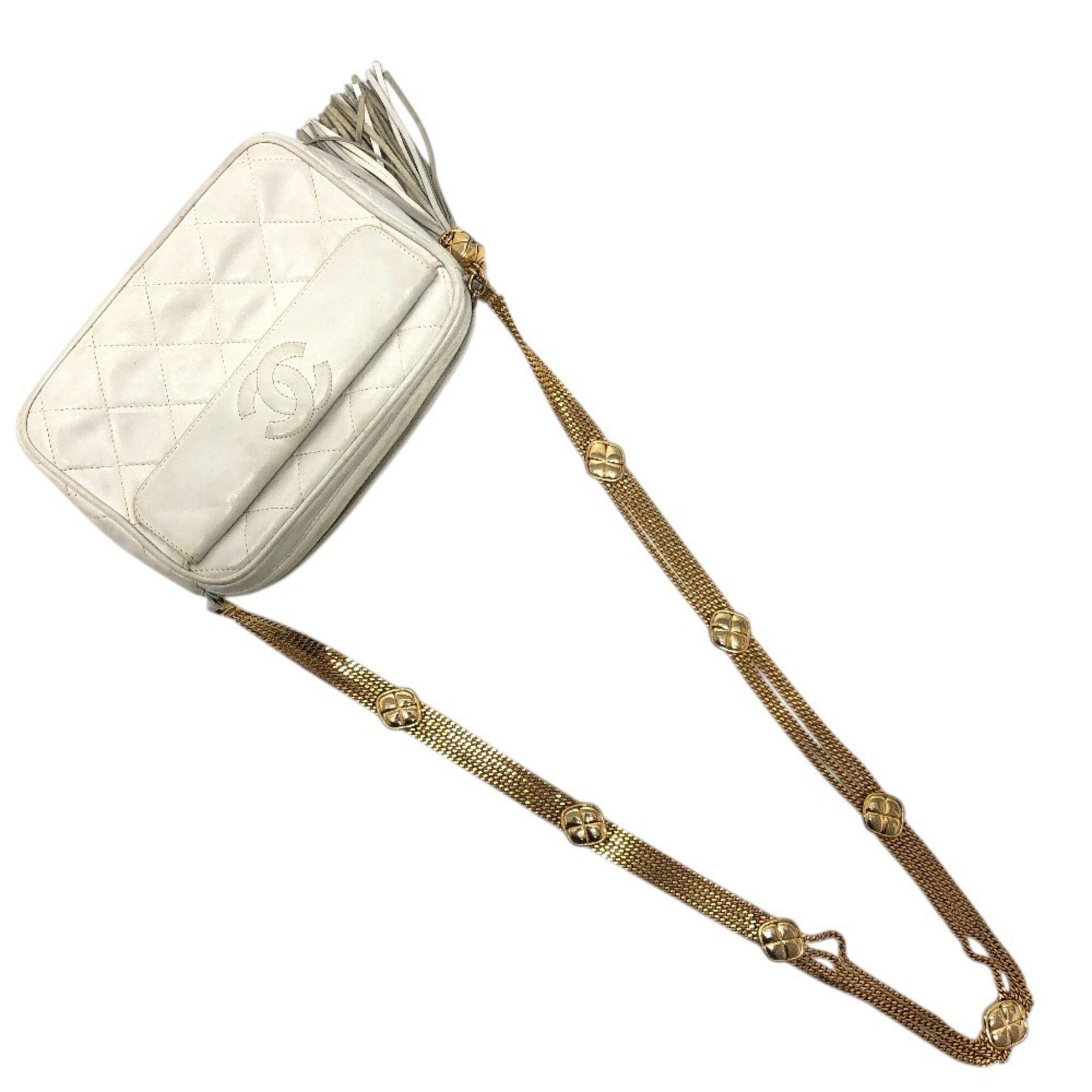 Leather Pochette Shoulder Bag (Pre-Owned) - Chanel - Modalova