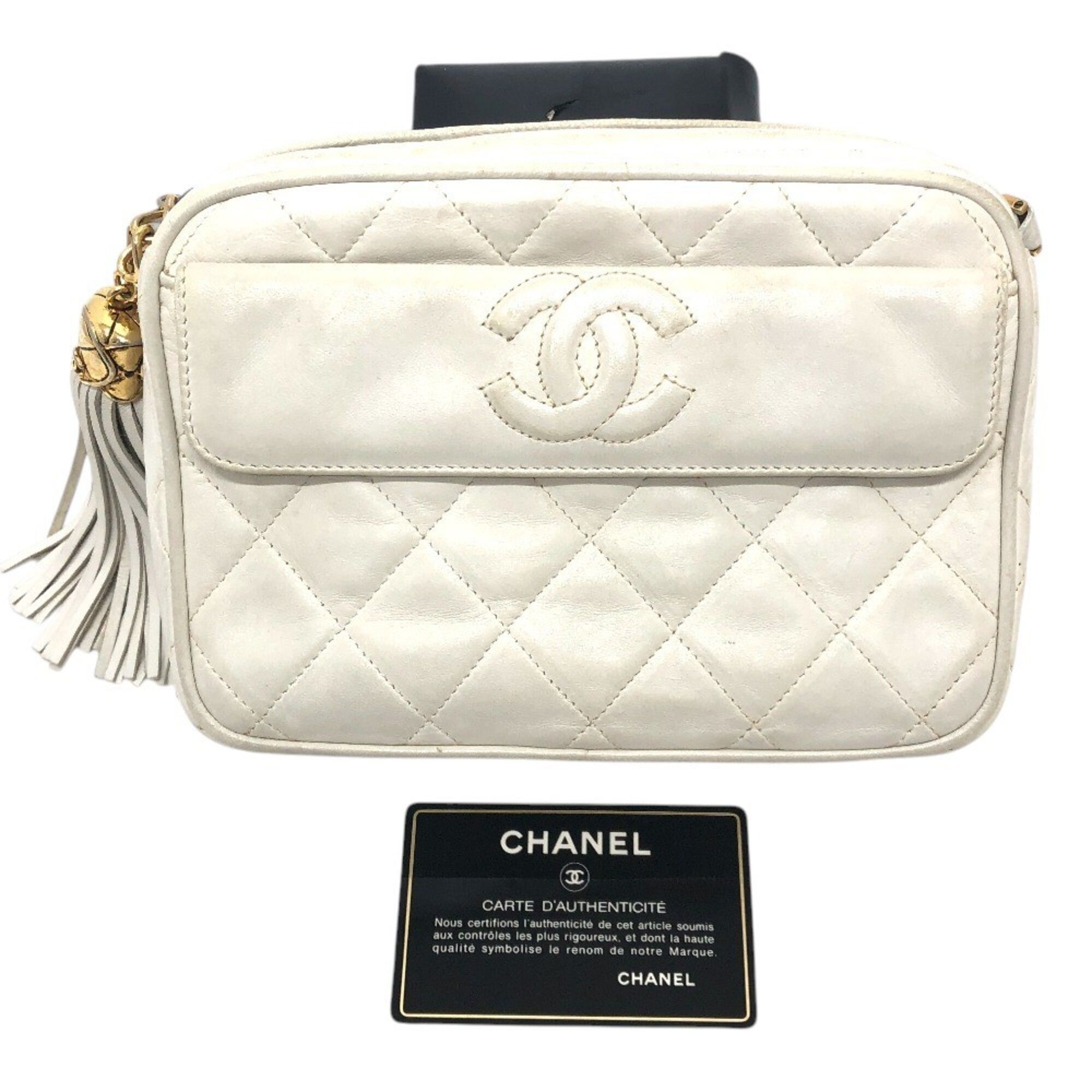Leather Pochette Shoulder Bag (Pre-Owned) - Chanel - Modalova