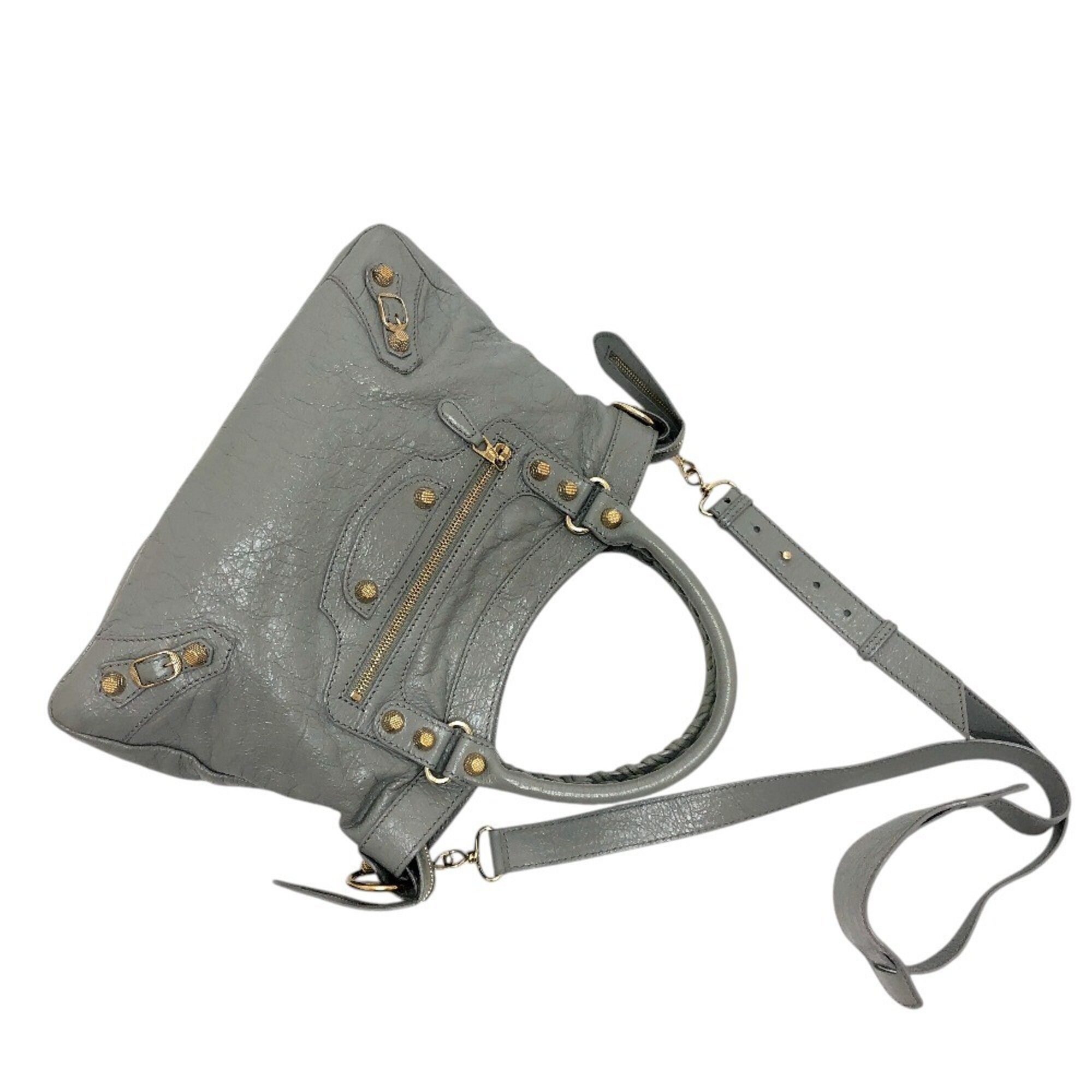 Leather Handbag Shoulder Bag (Pre-Owned) - Balenciaga - Modalova