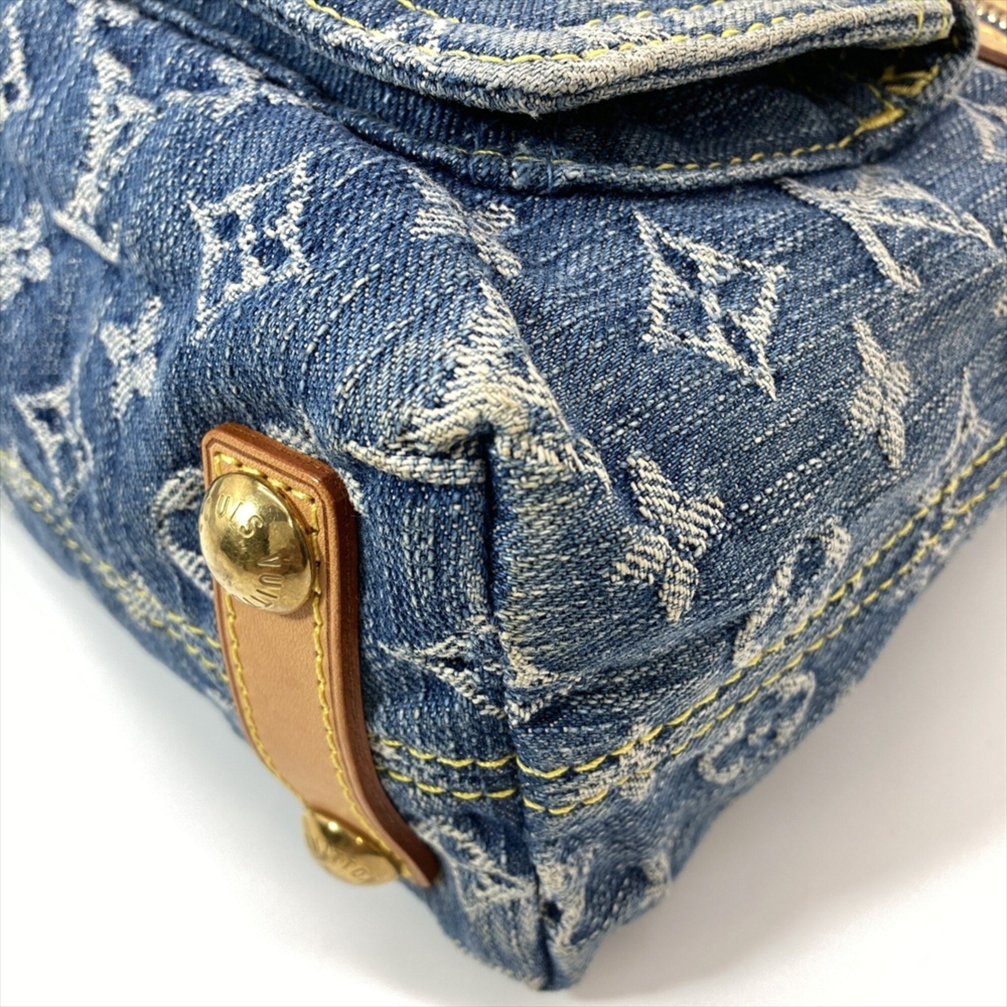 Monogram Denim Monogram Denim Shoulder Bag (Pre-Owned) - Louis Vuitton - Modalova