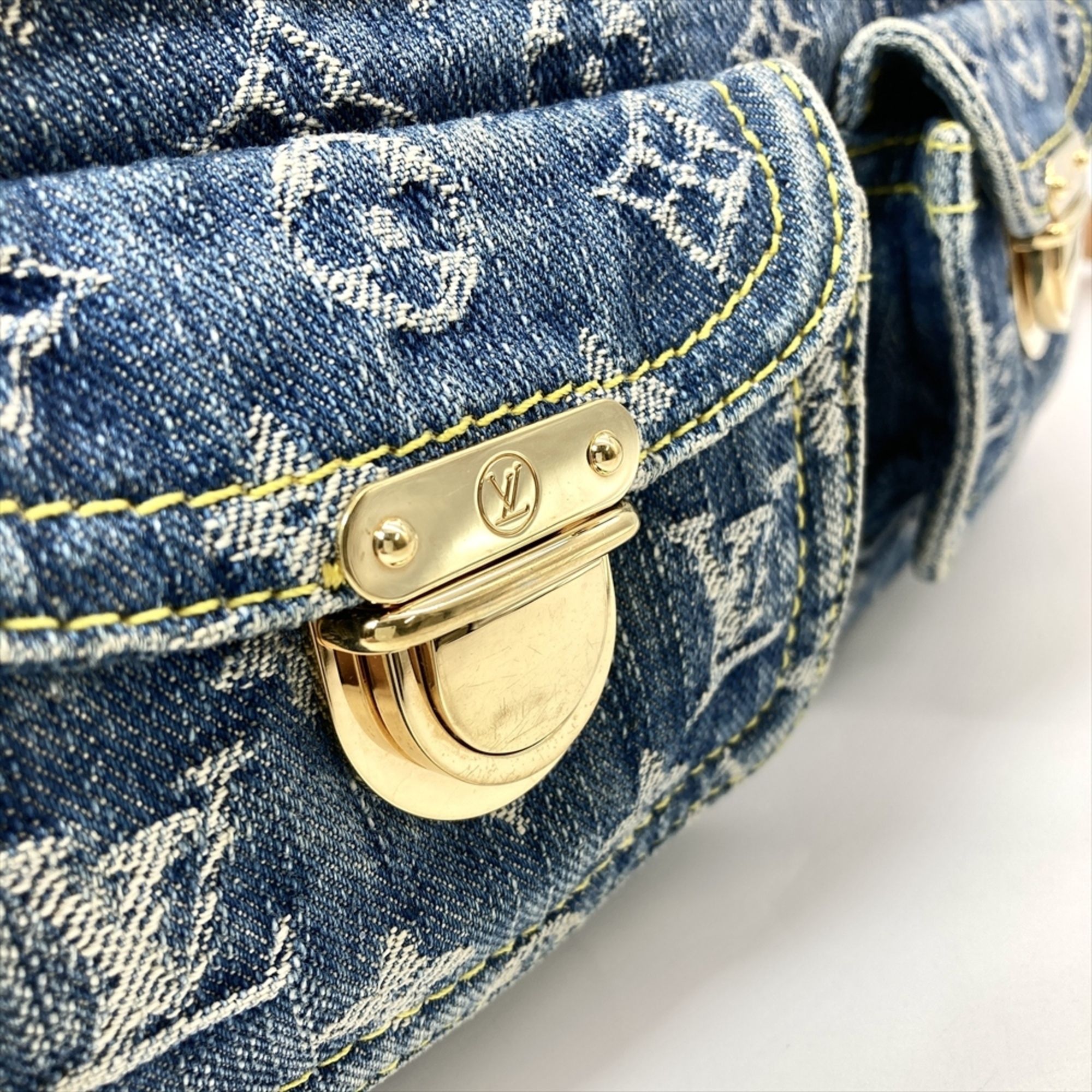 Monogram Denim Monogram Denim Shoulder Bag (Pre-Owned) - Louis Vuitton - Modalova