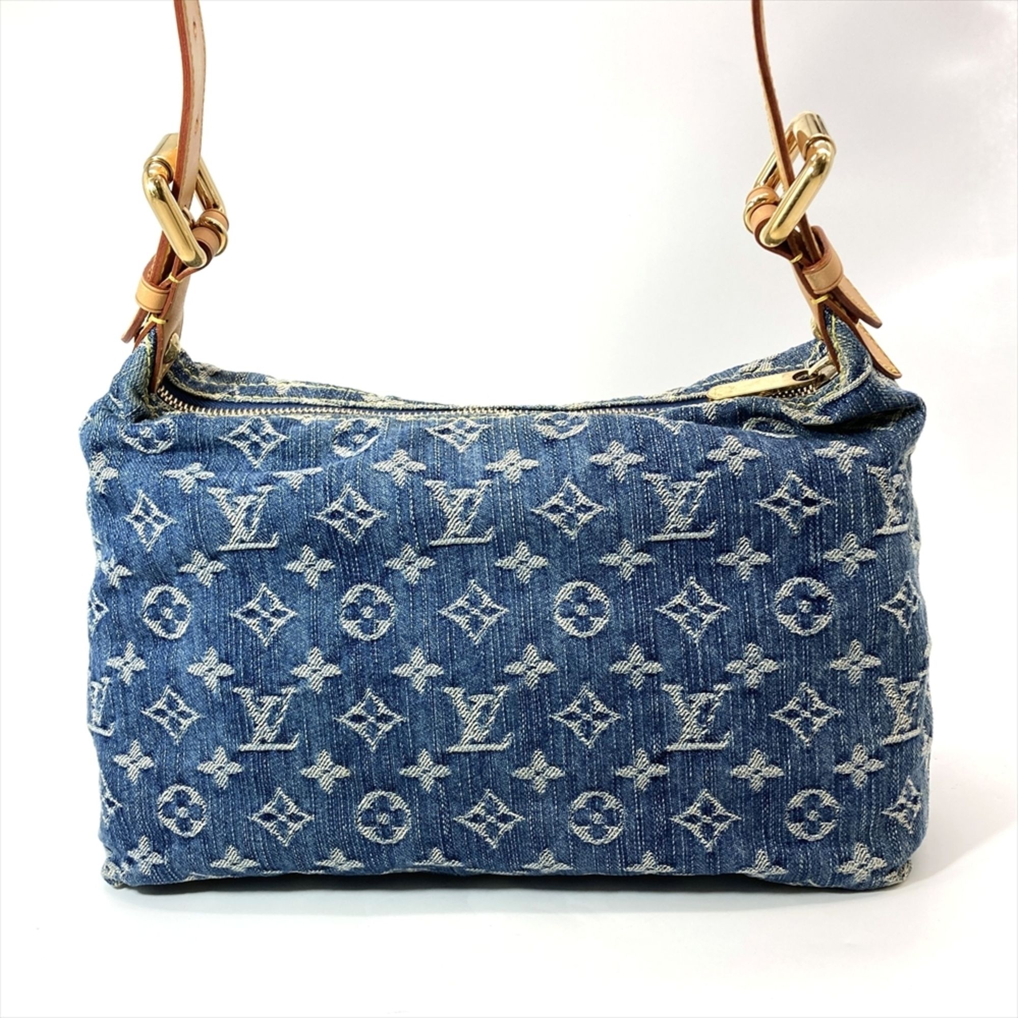 Monogram Denim Monogram Denim Shoulder Bag (Pre-Owned) - Louis Vuitton - Modalova