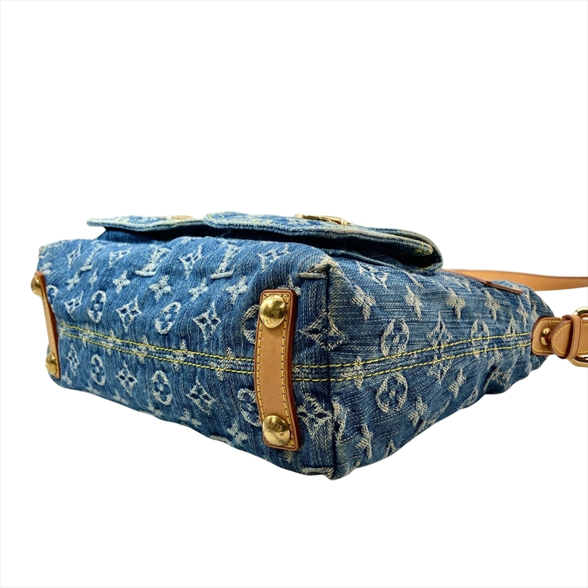 Monogram Denim Monogram Denim Shoulder Bag (Pre-Owned) - Louis Vuitton - Modalova