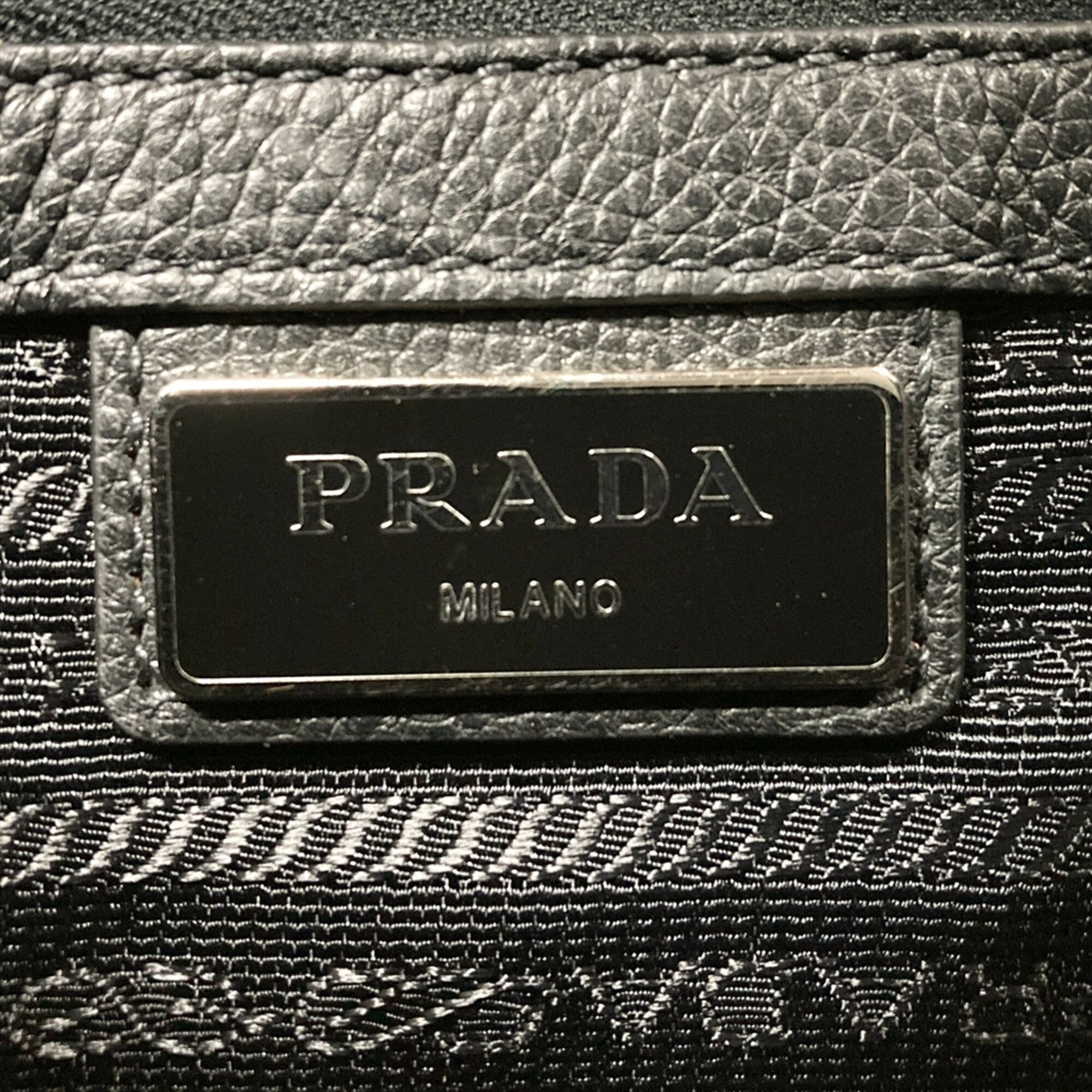 Leather Shoulder Bag (Pre-Owned) - Prada - Modalova