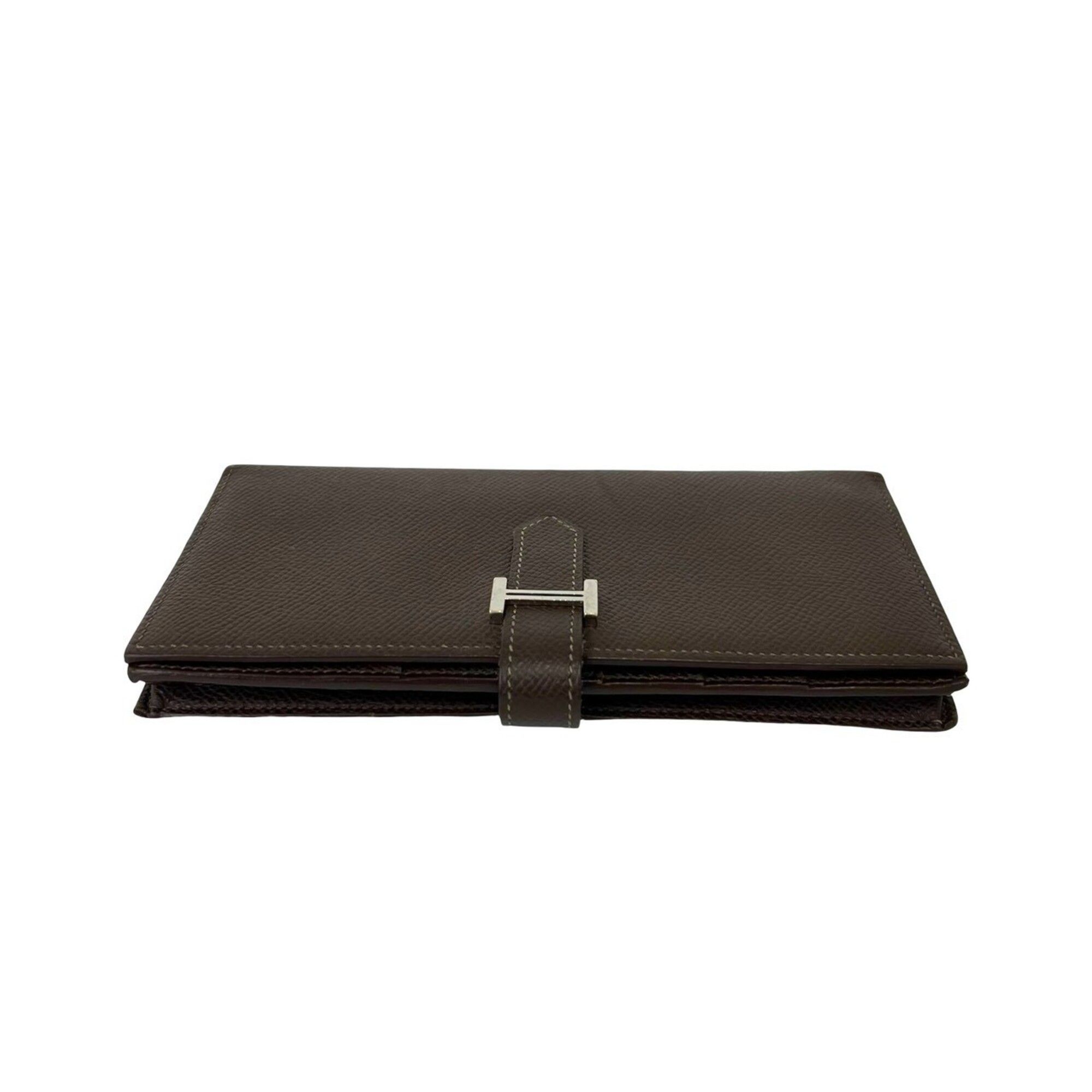Epsom Leather Long Wallet (Bi-Fold) (Pre-Owned) - Hermes - Modalova