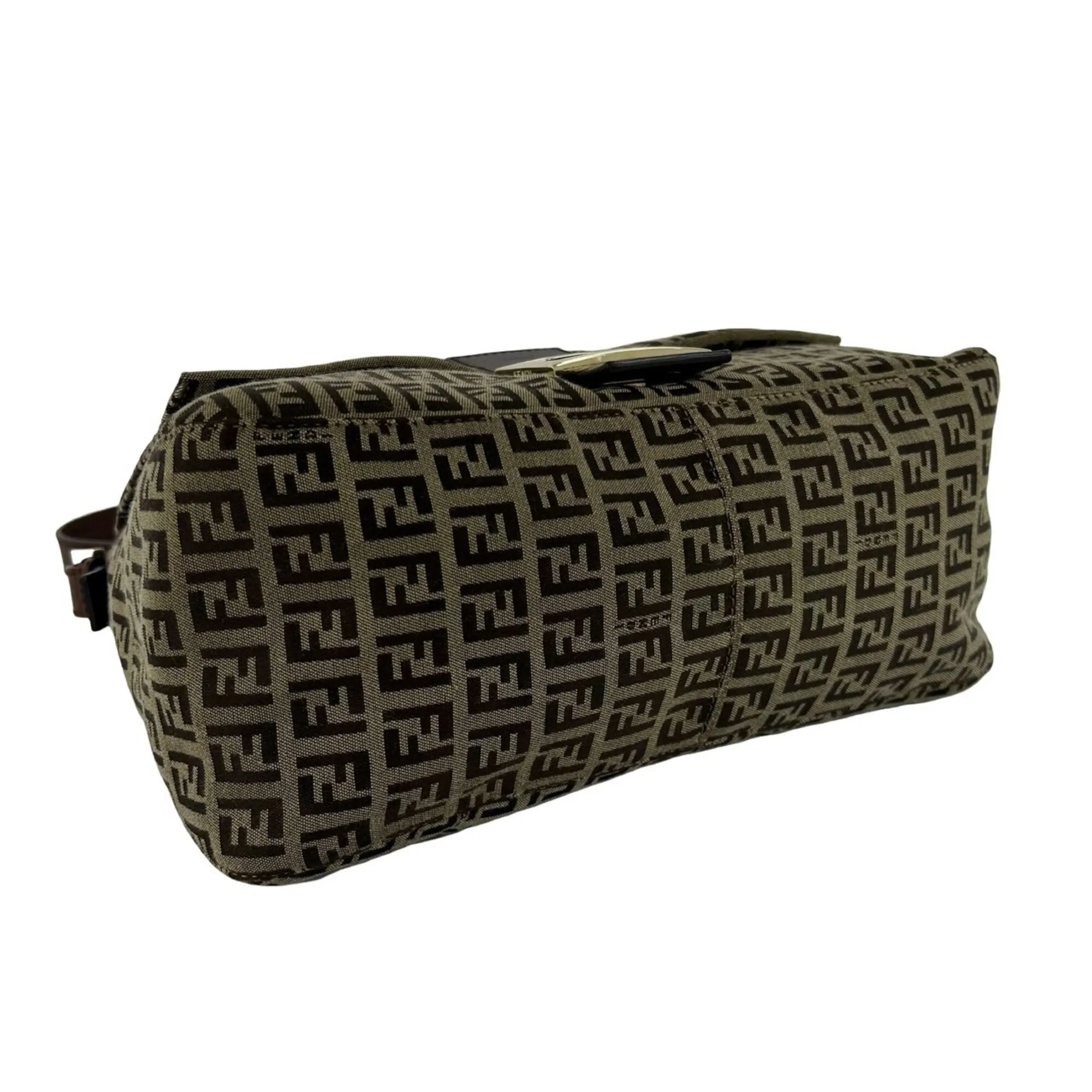 Canvas Leather Shoulder Bag (Pre-Owned) - Fendi - Modalova