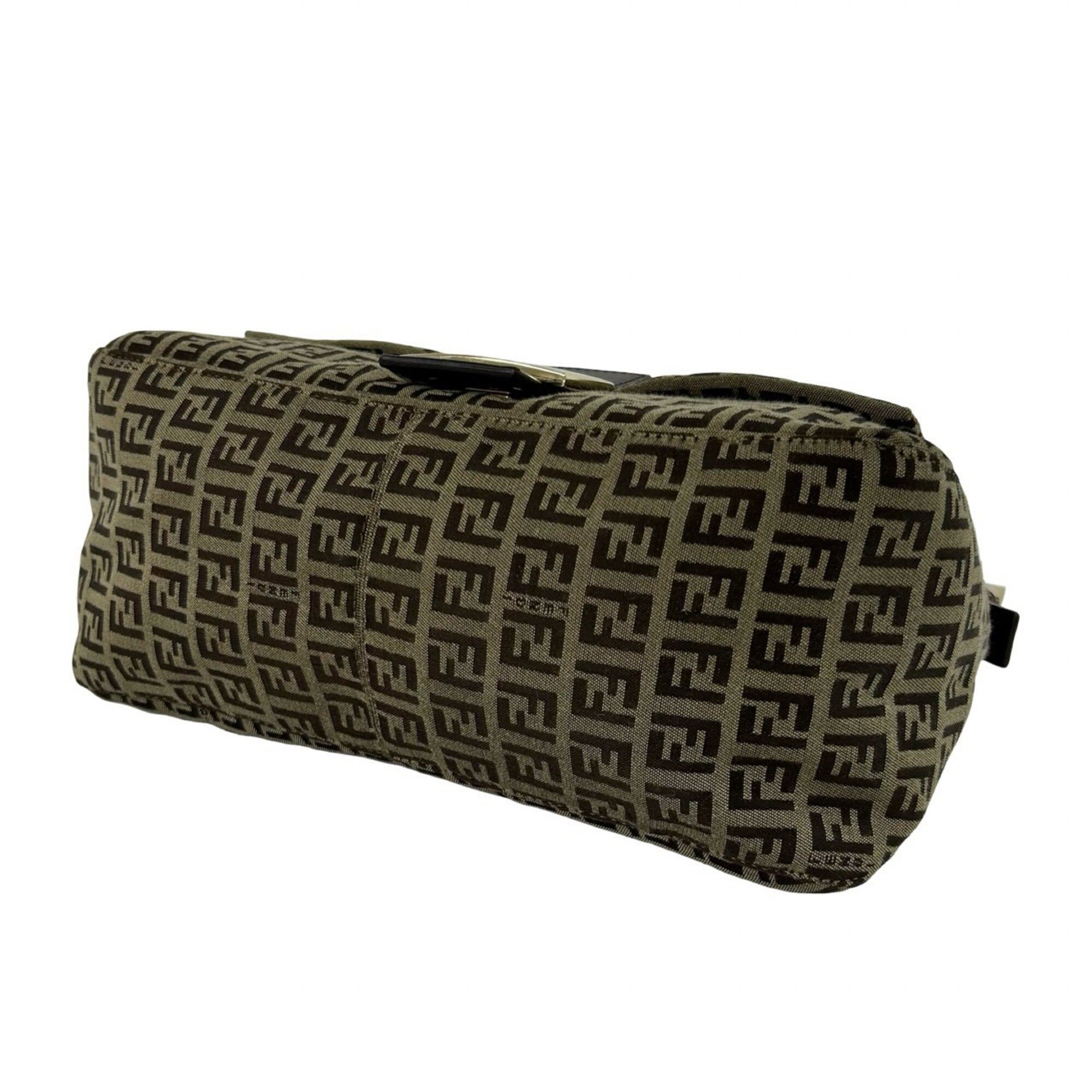 Canvas Leather Shoulder Bag (Pre-Owned) - Fendi - Modalova
