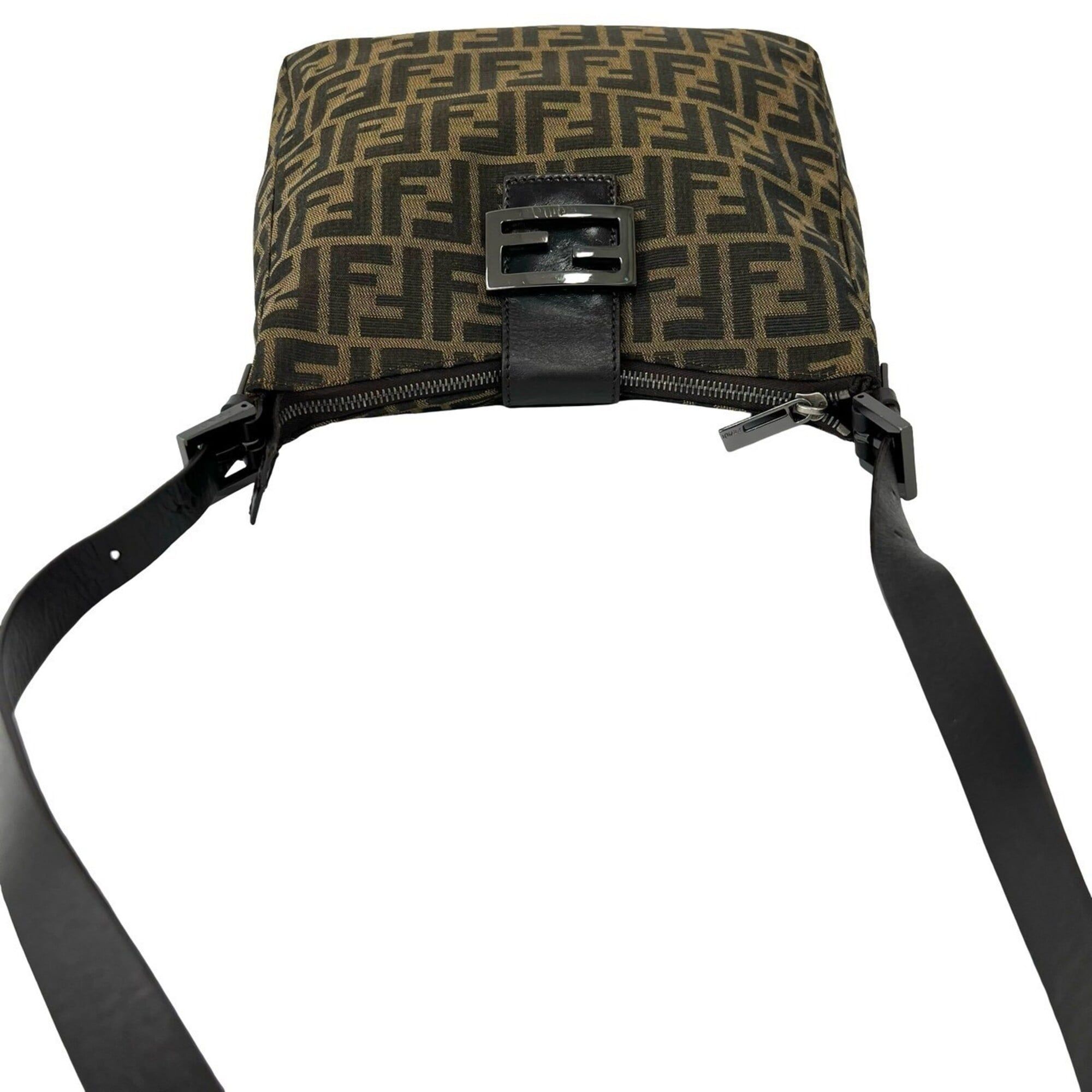 Canvas Leather Shoulder Bag Tote Bag (Pre-Owned) - Fendi - Modalova