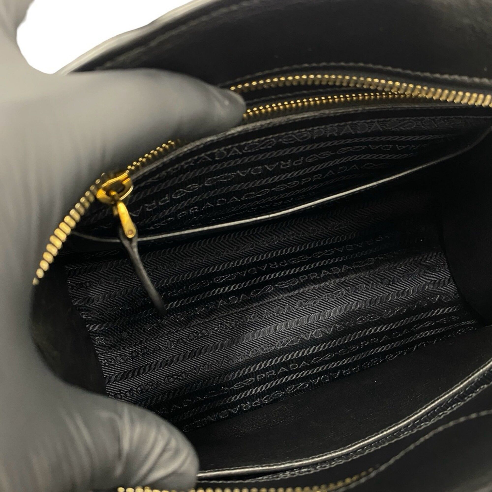 Leather Handbag Shoulder Bag Tote Bag (Pre-Owned) - Prada - Modalova