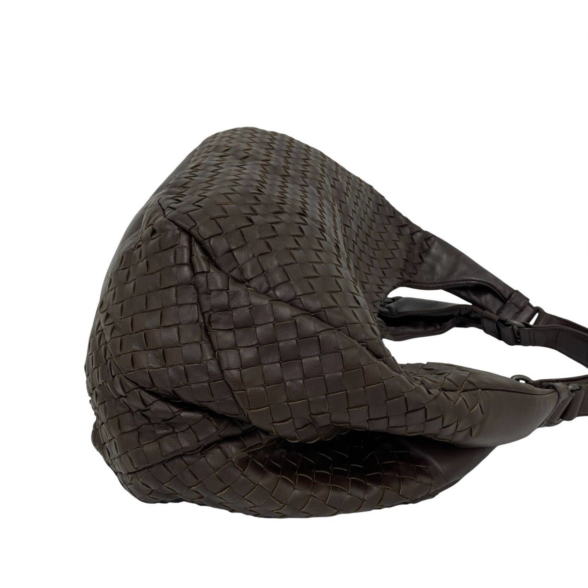 Leather Shoulder Bag (Pre-Owned) - Bottega Veneta - Modalova