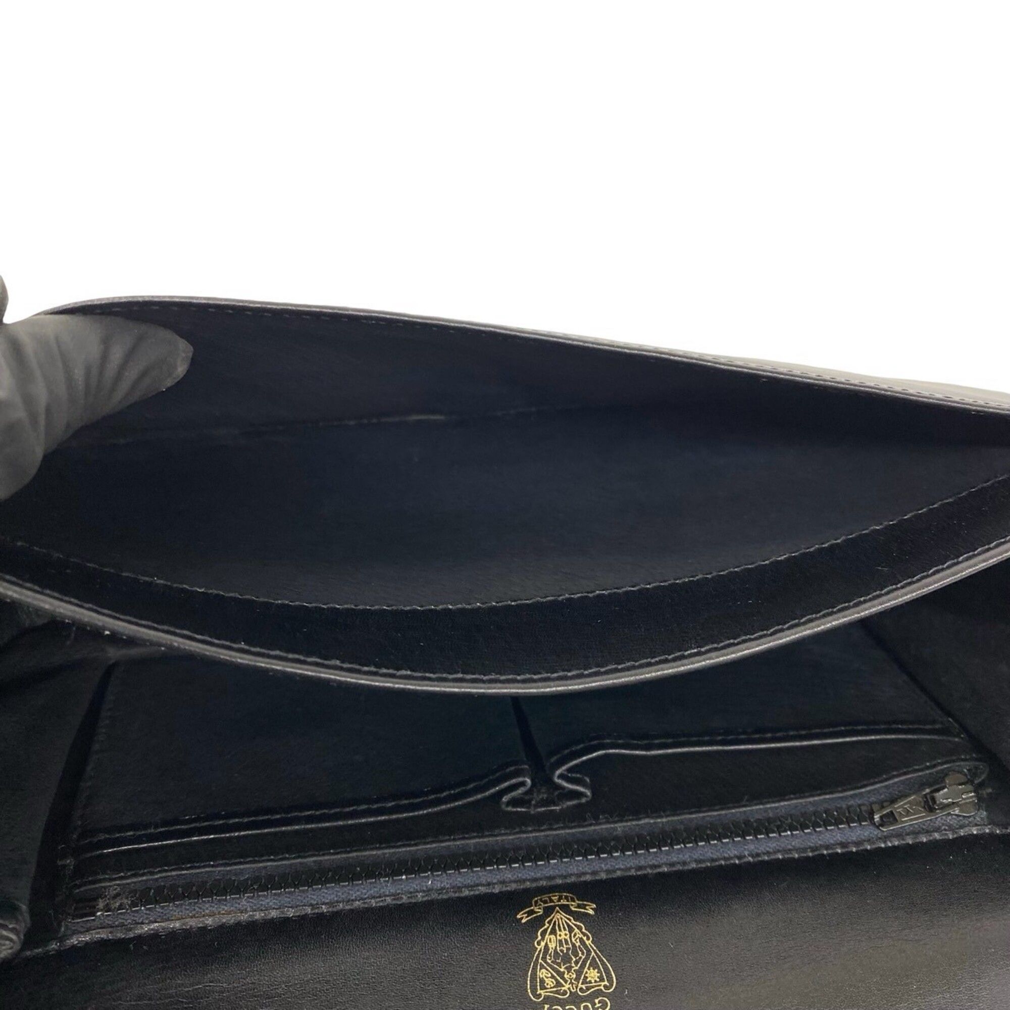Leather Pochette Shoulder Bag (Pre-Owned) - Gucci - Modalova
