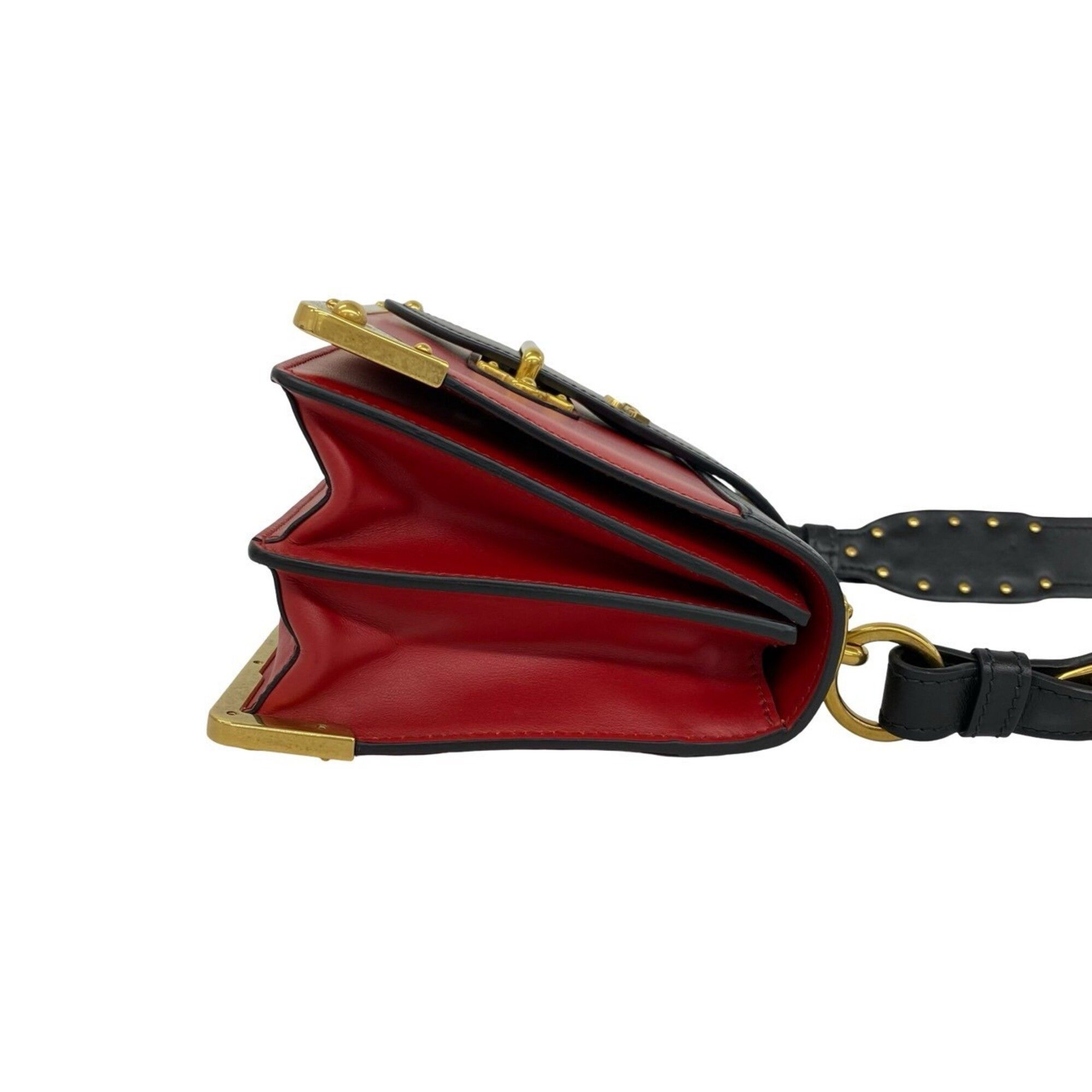 Leather Pochette Shoulder Bag (Pre-Owned) - Prada - Modalova
