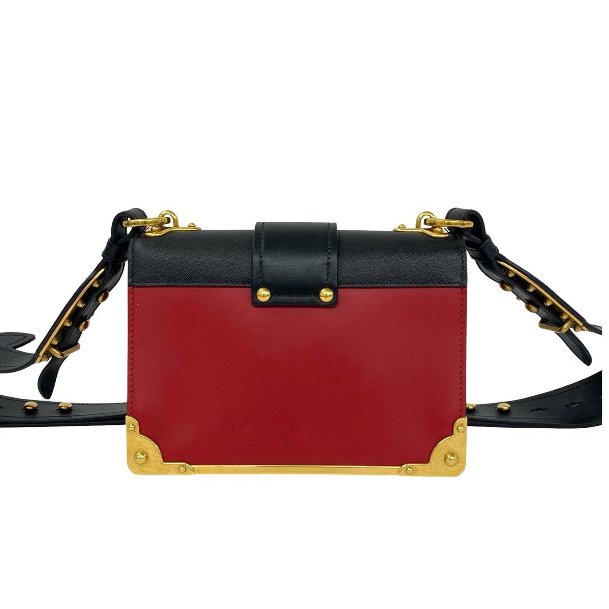 Leather Pochette Shoulder Bag (Pre-Owned) - Prada - Modalova