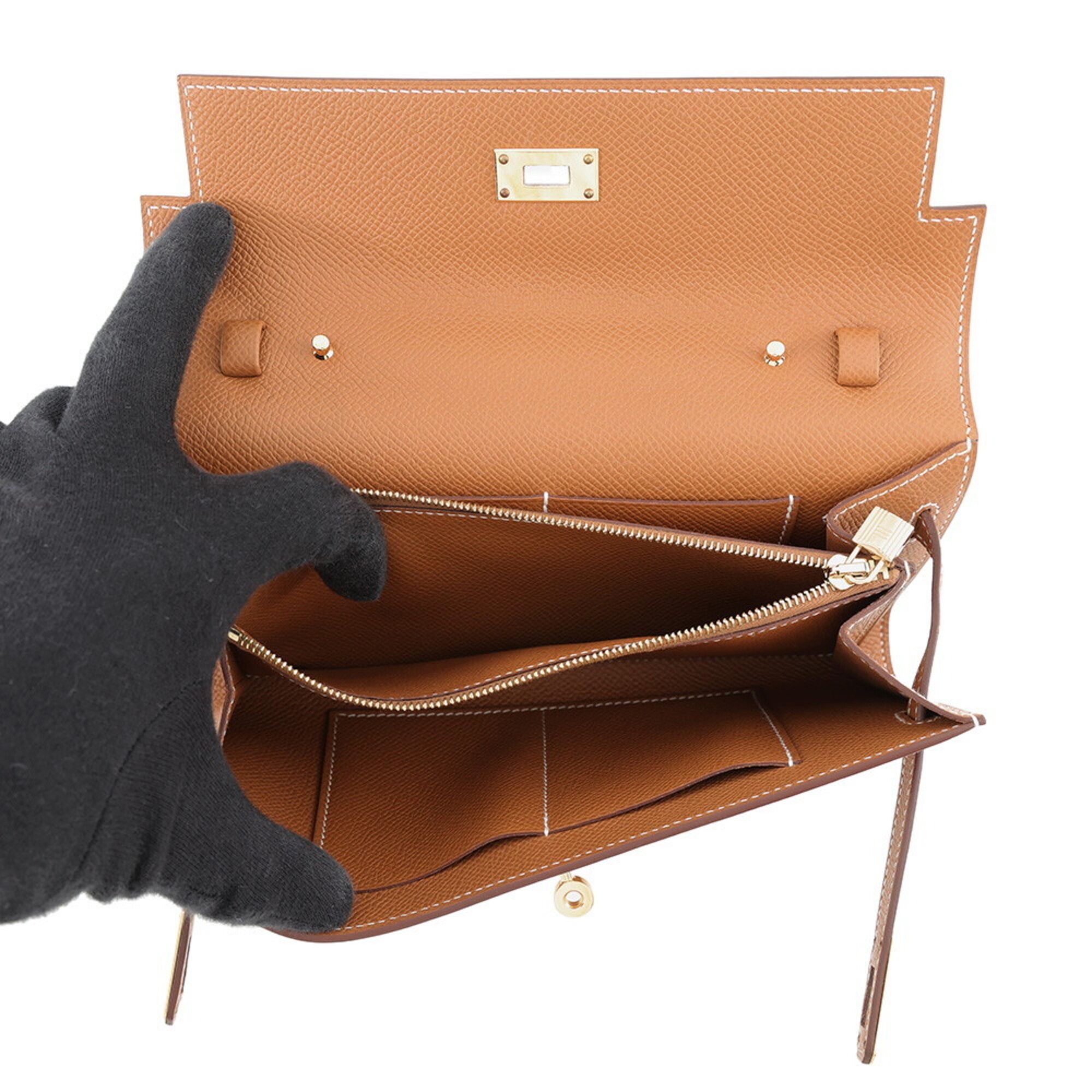 Kara Epsom Leather Long Wallet (Bi-Fold) (Pre-Owned) - Hermes - Modalova