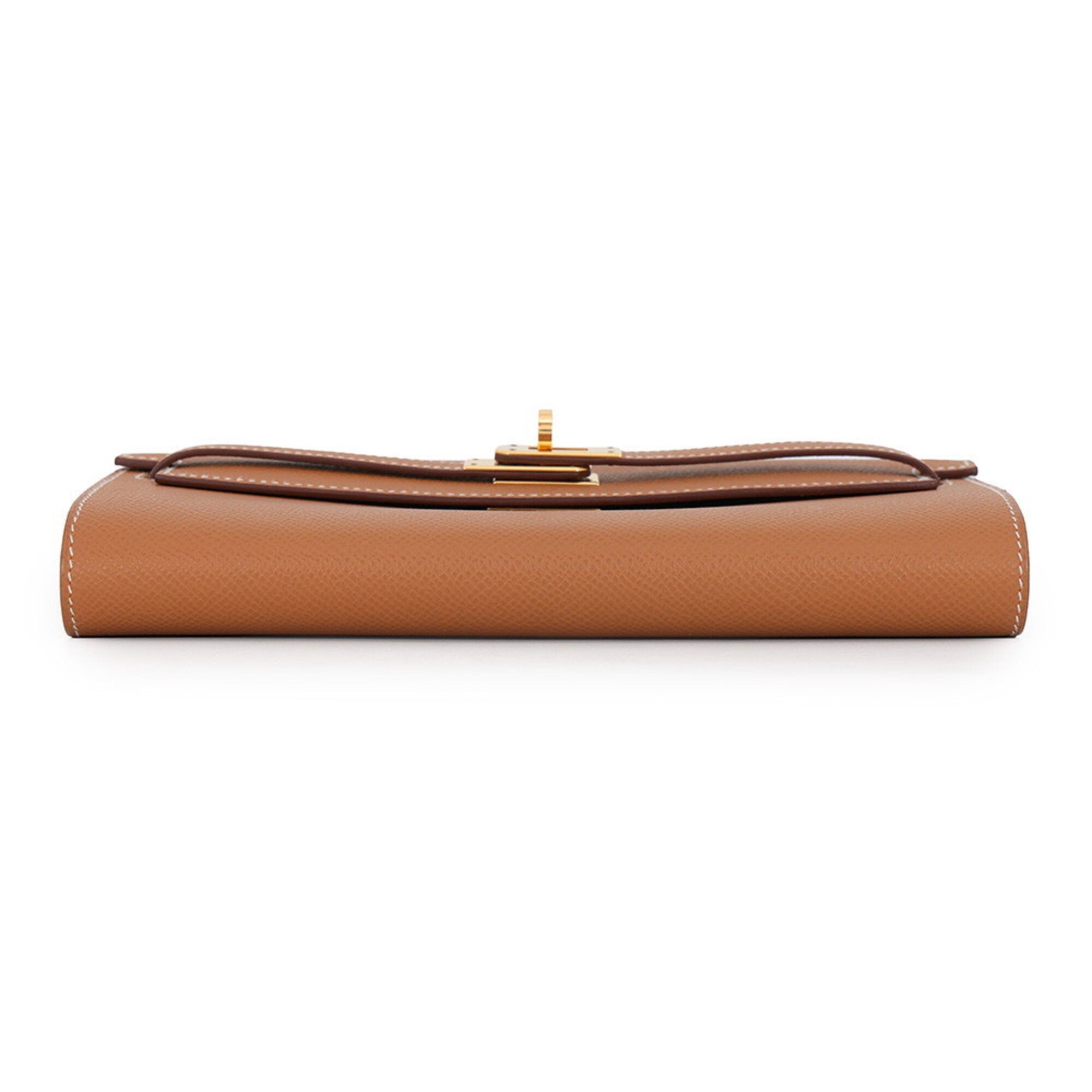 Kara Epsom Leather Long Wallet (Bi-Fold) (Pre-Owned) - Hermes - Modalova