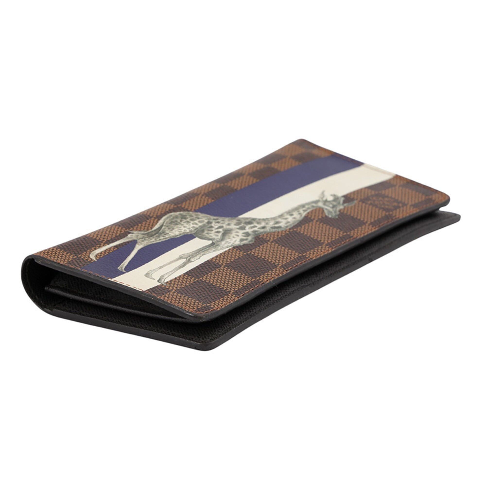 Damier Canvas Long Wallet (Bi-Fold) (Pre-Owned) - Louis Vuitton - Modalova