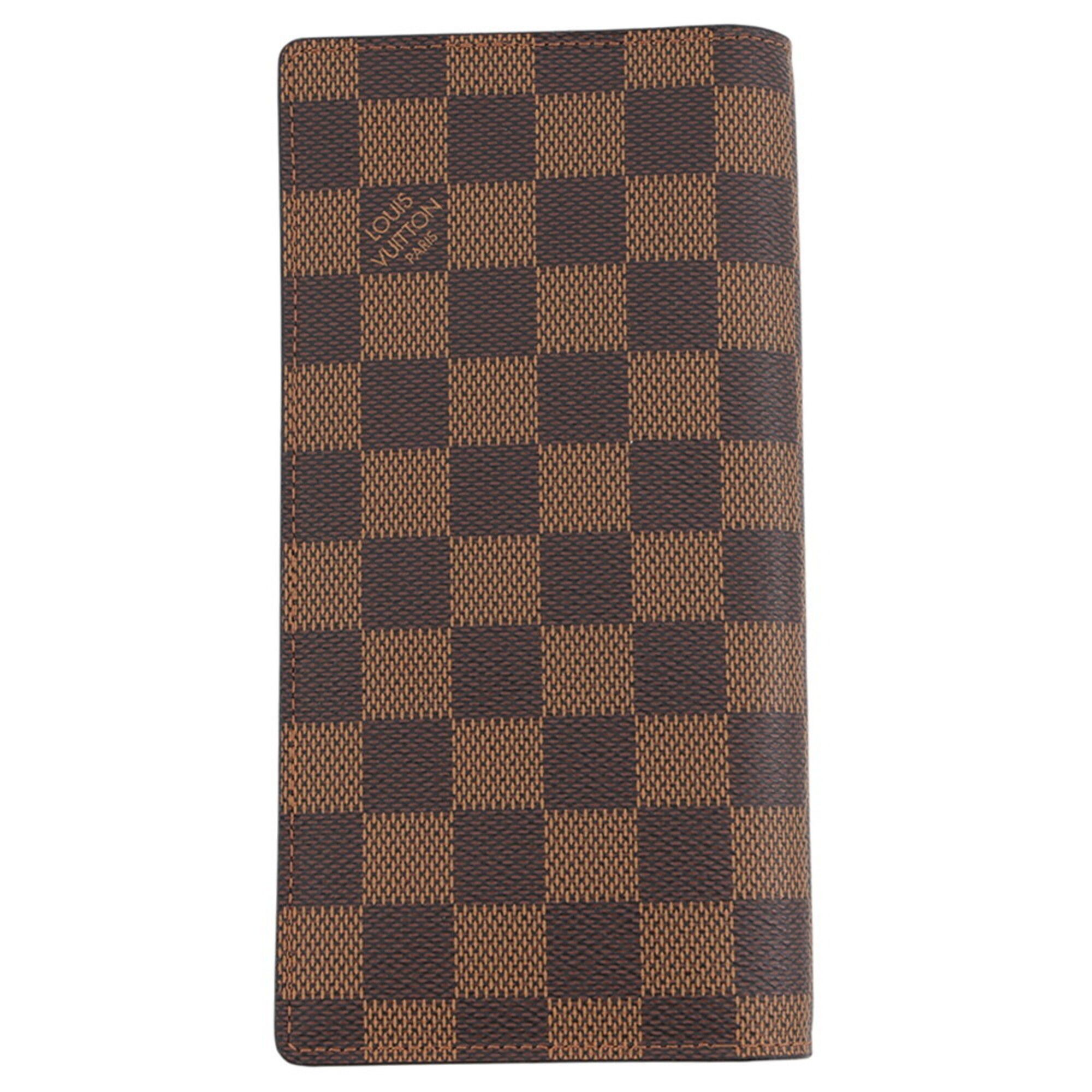 Damier Canvas Long Wallet (Bi-Fold) (Pre-Owned) - Louis Vuitton - Modalova