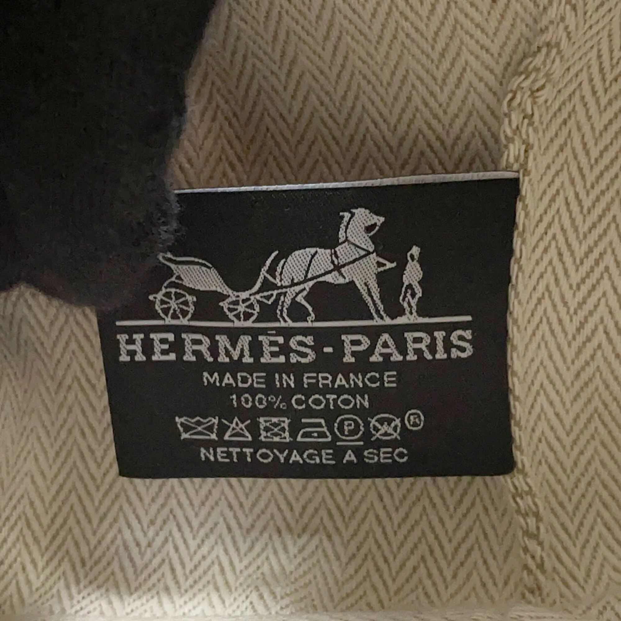 Canvas Handbag Pouch (Pre-Owned) - Hermes - Modalova