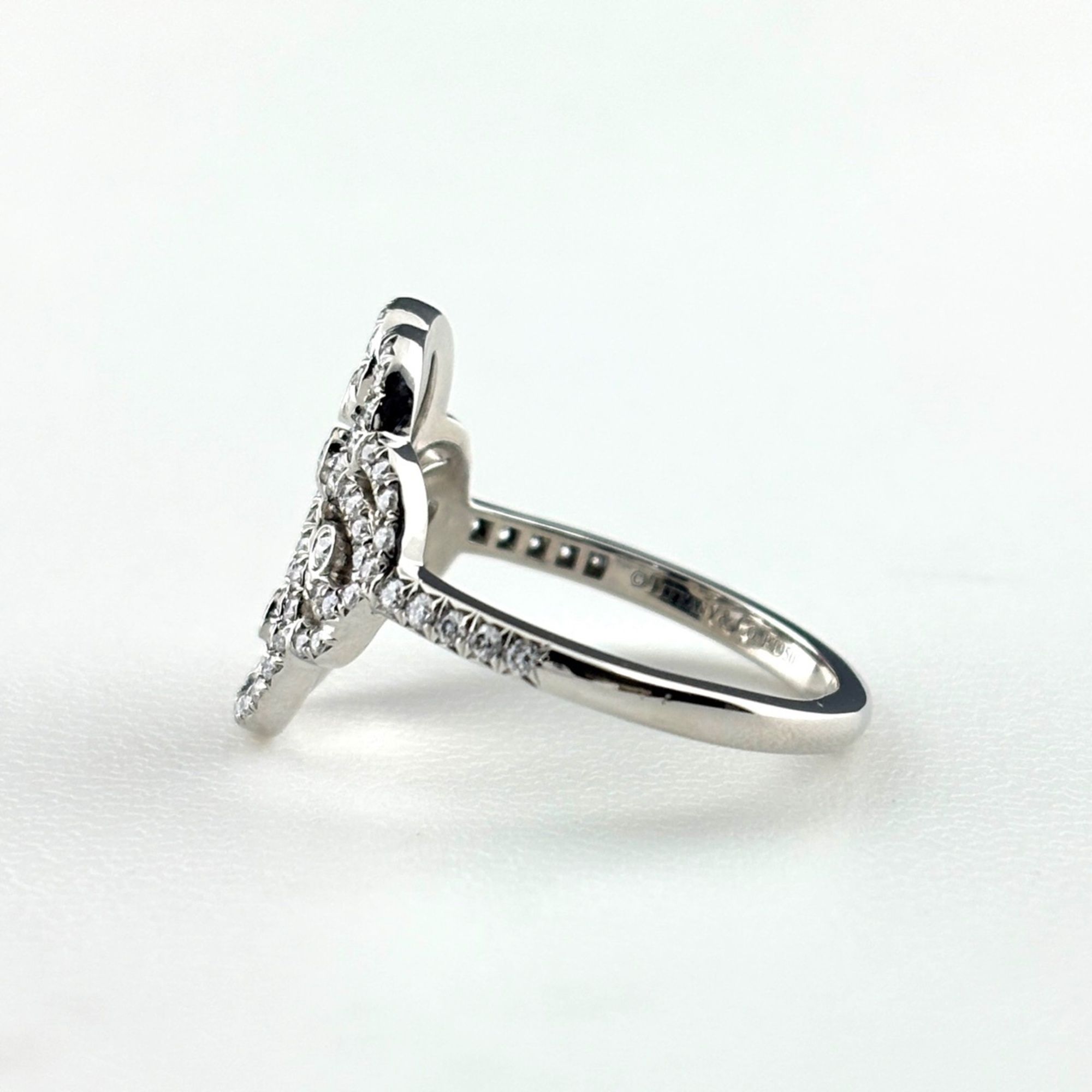Platinum 950 Band Ring (Pre-Owned) - Tiffany - Modalova