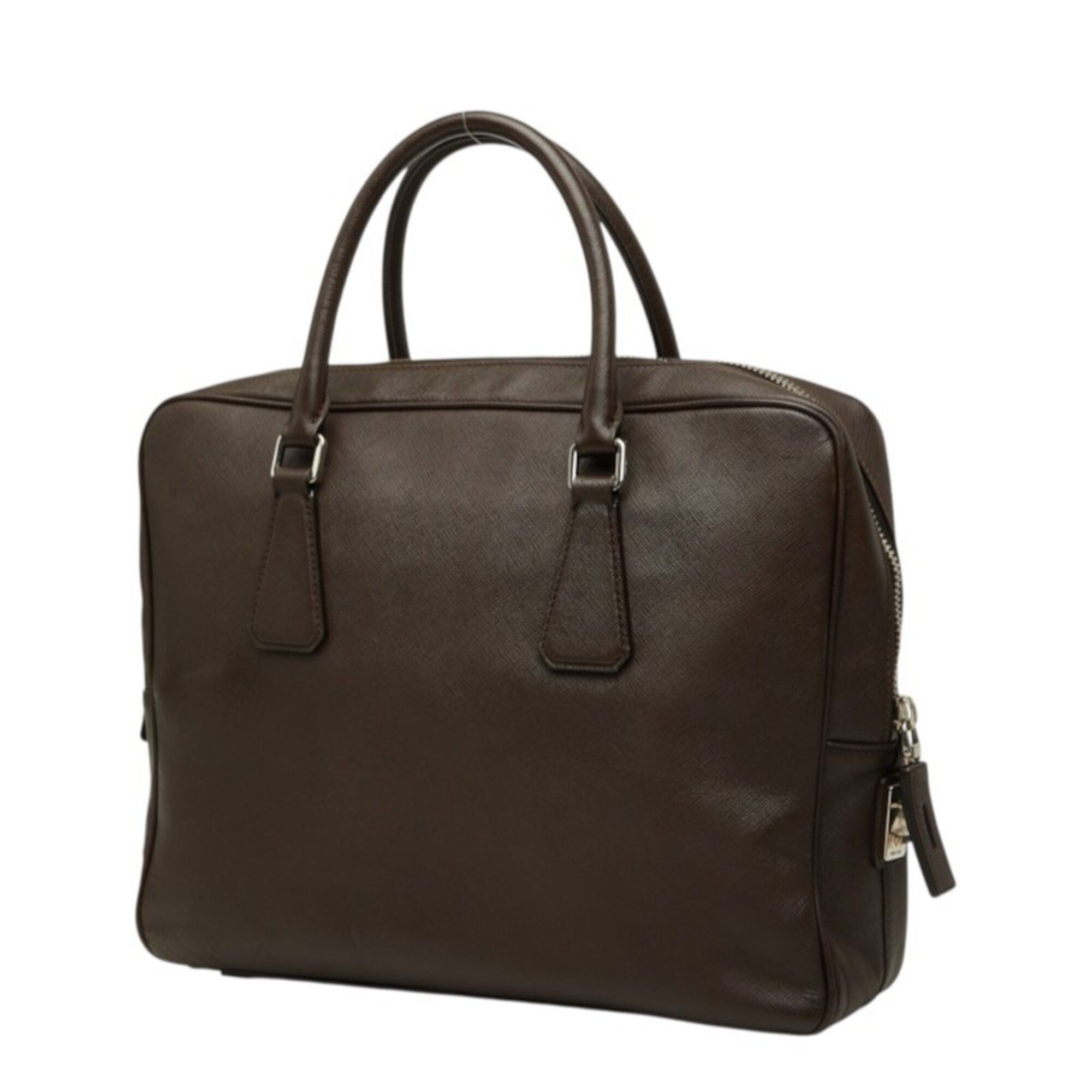 Leather Briefcase (Pre-Owned) - Prada - Modalova