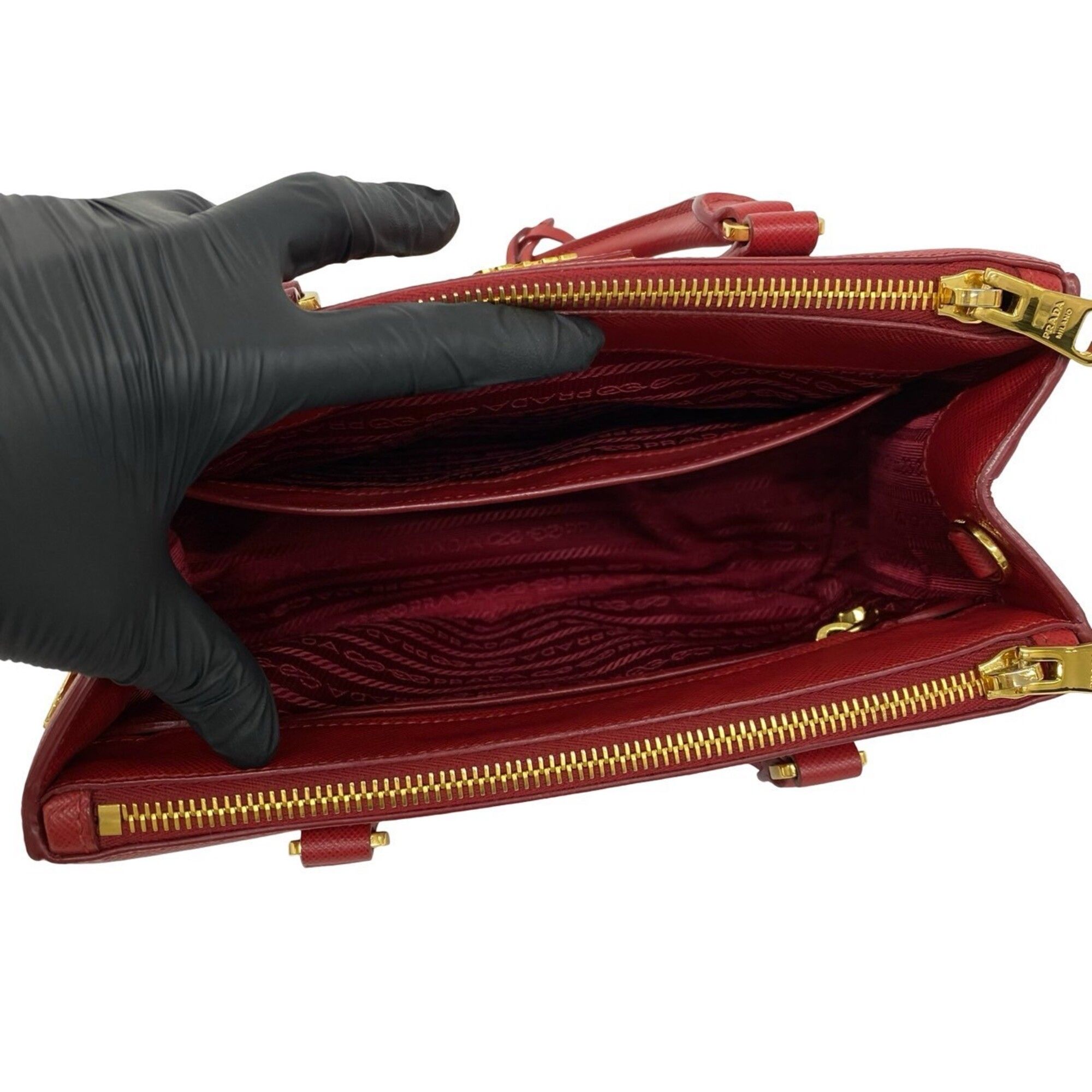 Leather Handbag Shoulder Bag (Pre-Owned) - Prada - Modalova