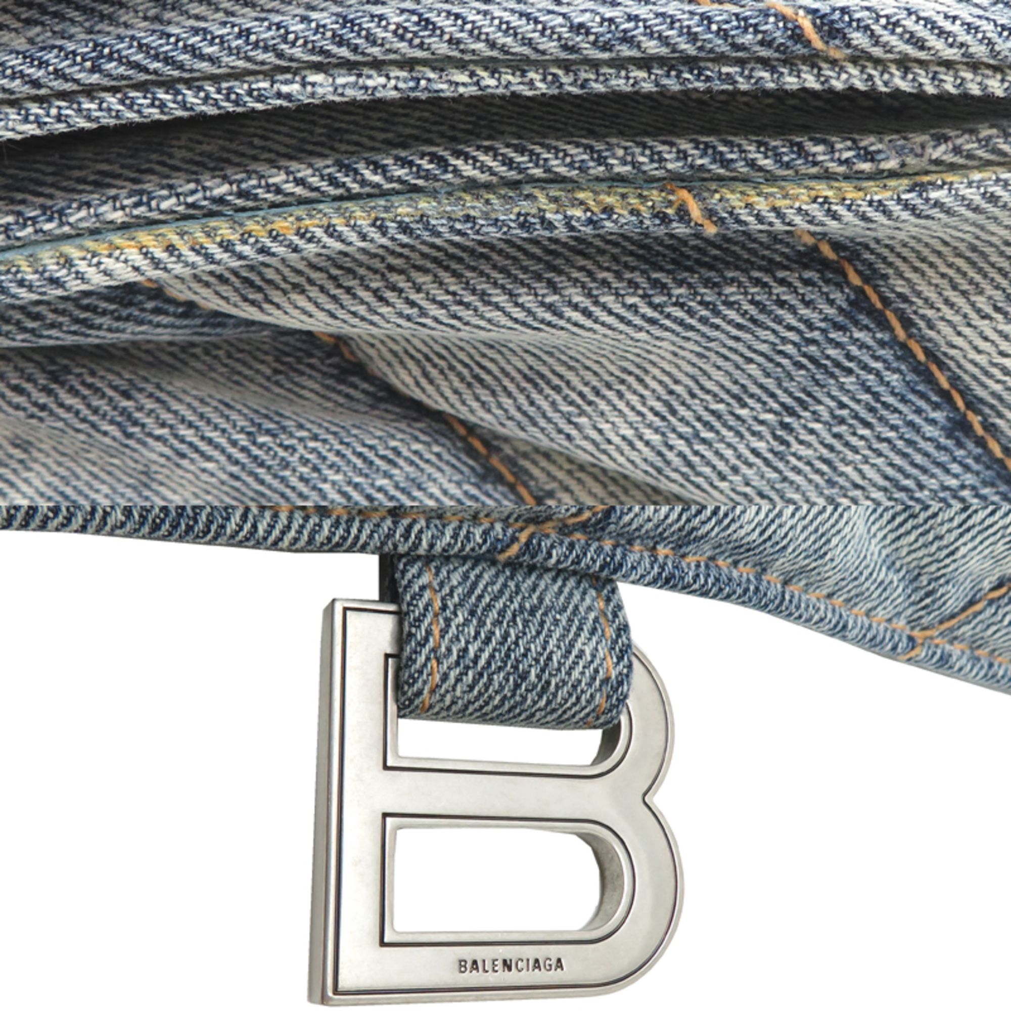 Denim Shoulder Bag (Pre-Owned) - Balenciaga - Modalova