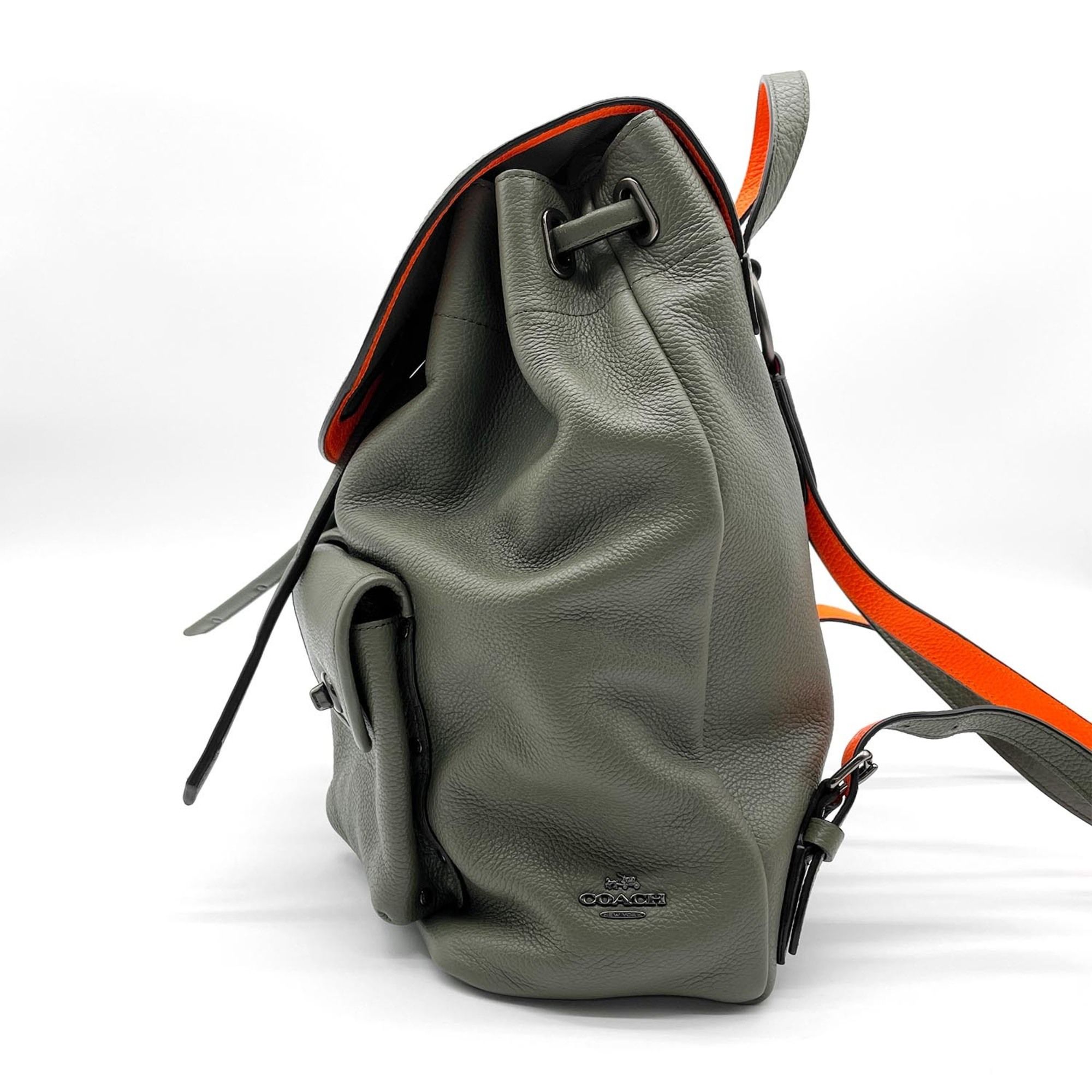 Leather Backpack (Pre-Owned) - Coach - Modalova