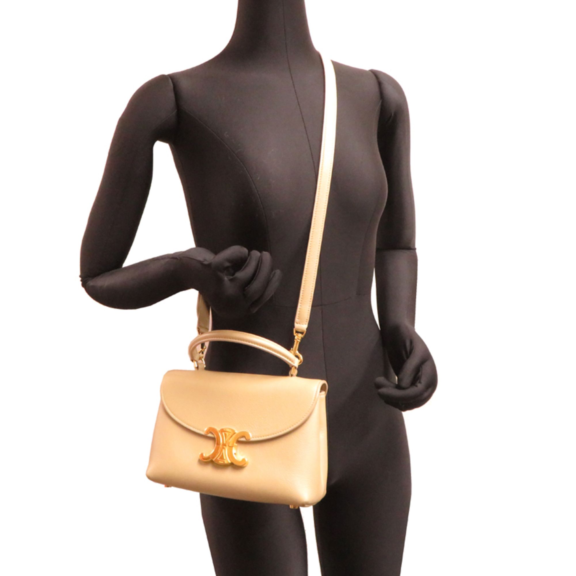 Leather Handbag (Pre-Owned) - Celine - Modalova